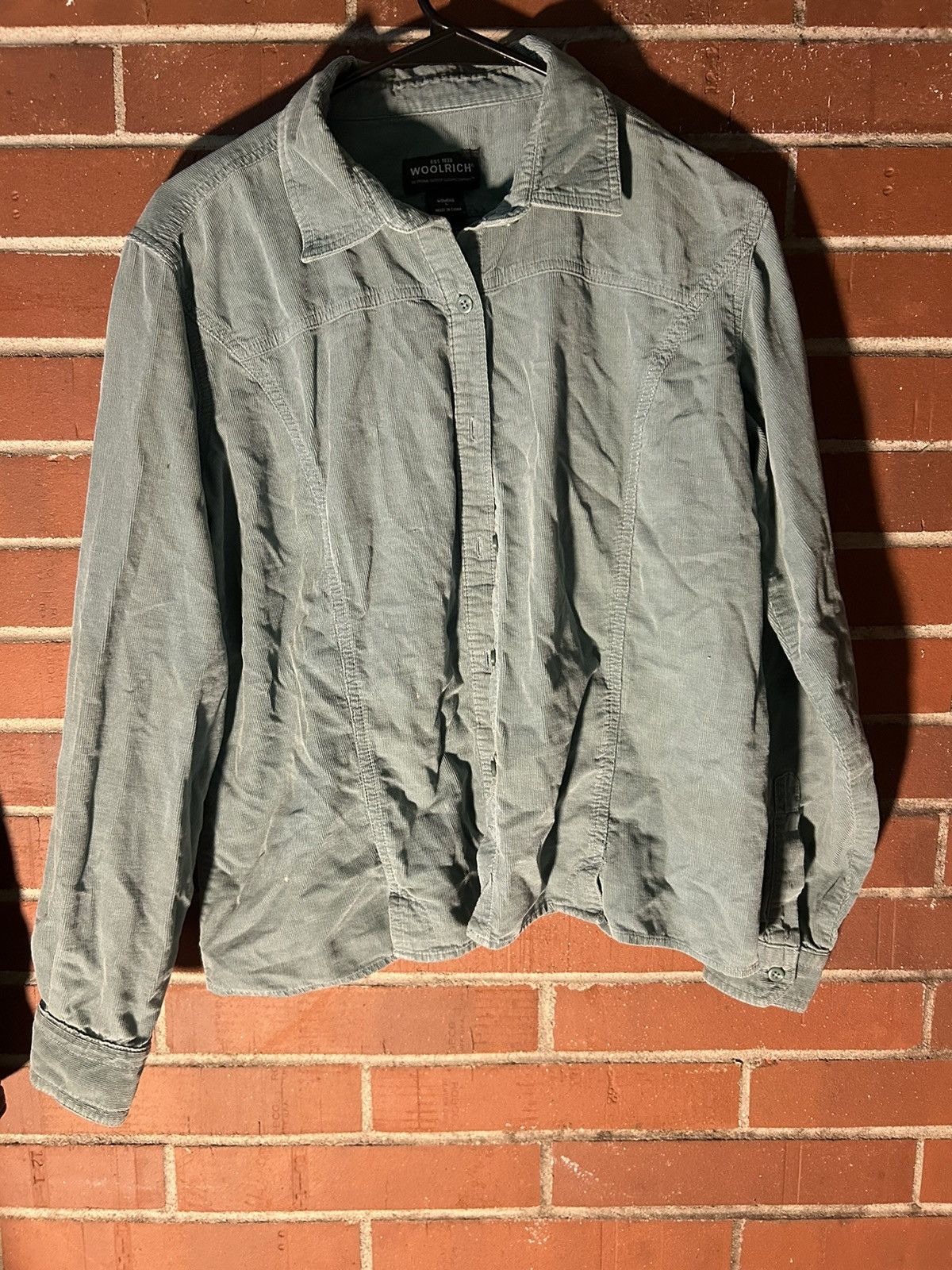 Vintage × Woolrich Woolen Mills Vintage Woolrich Buttonup Size L / US 10 / IT 46 - 1 Thumbnail