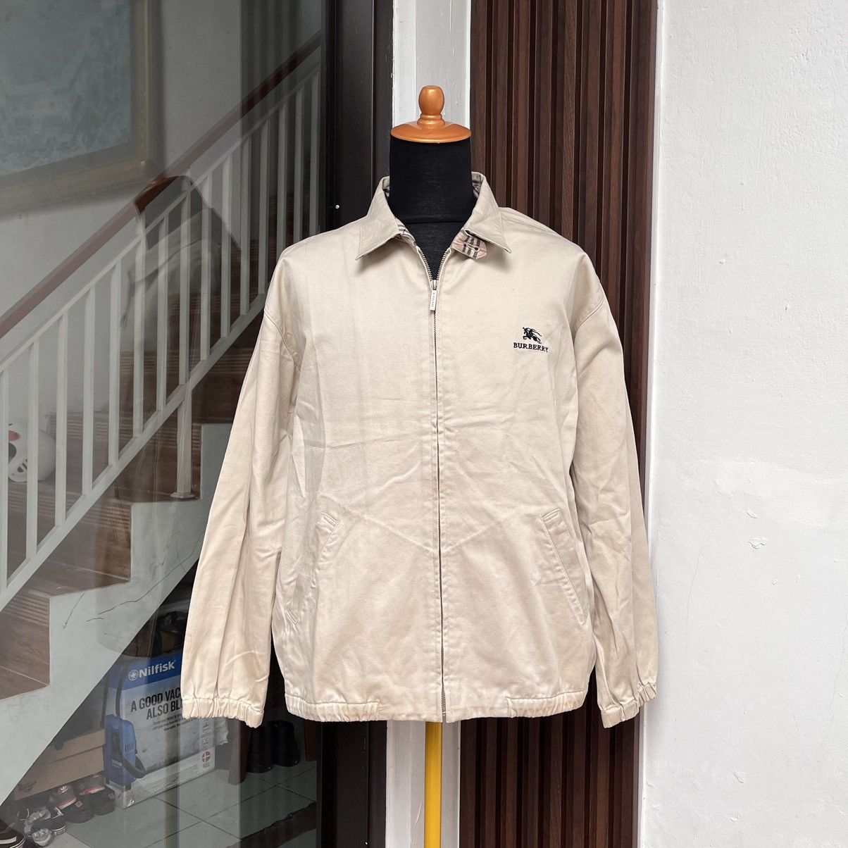 Burberry × Vintage Burberry London Casual Track Jacket Size US M / EU 48-50 / 2 - 1 Thumbnail