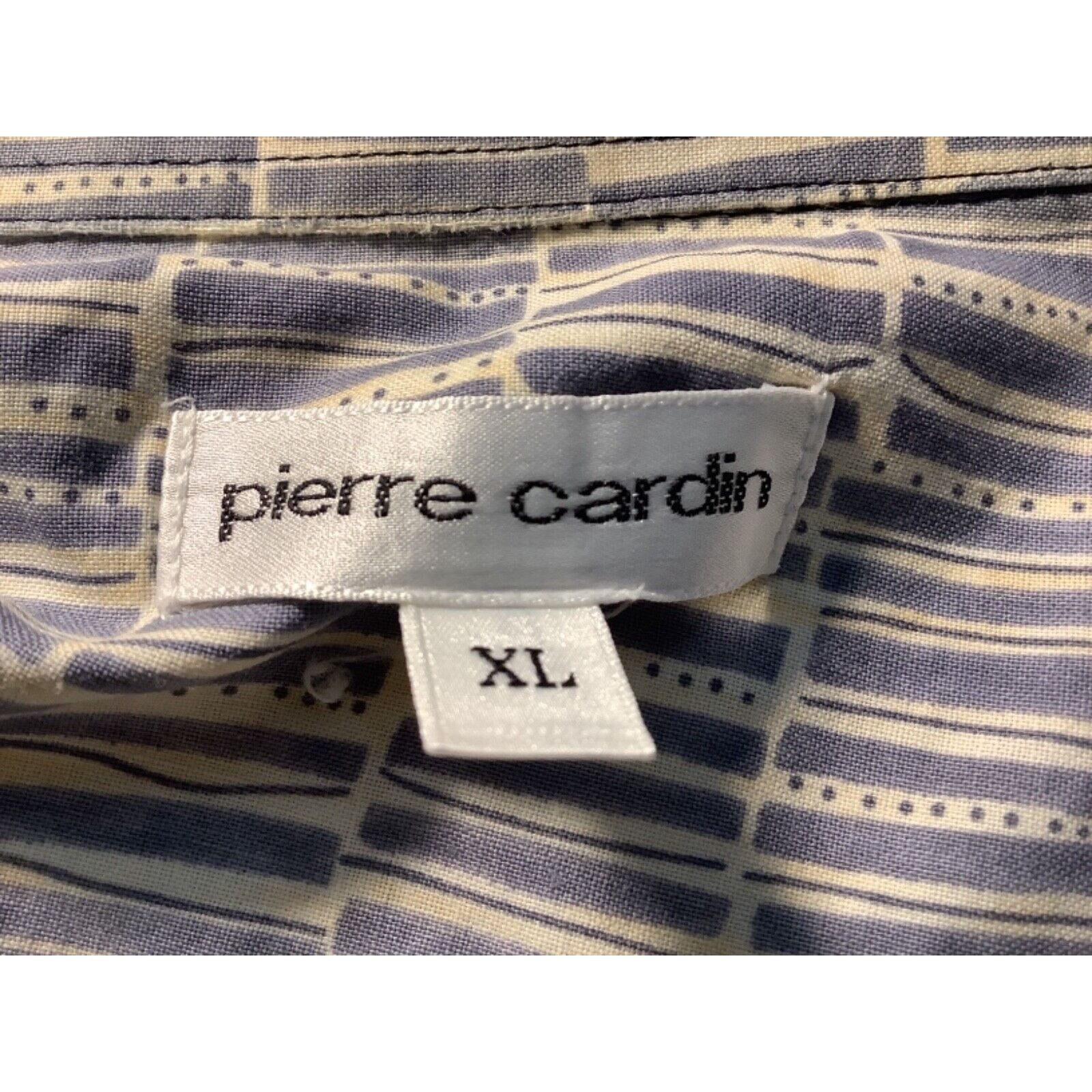 Pierre Cardin Pierre Cardin Shirt Men’s XL Gray Plaid Short Sleeve Size US XL / EU 56 / 4 - 5 Thumbnail