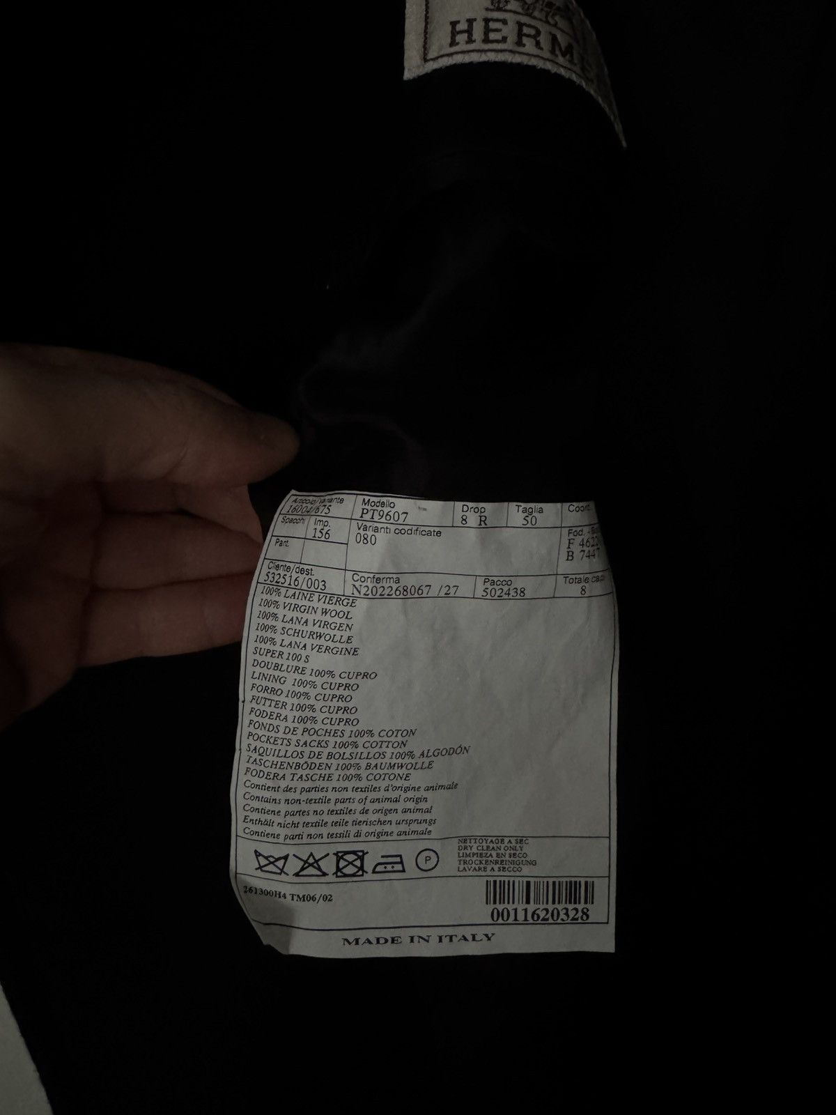 Hermes Hermes Black Wool coat size 50 new with tags Size US M / EU 48-50 / 2 - 5 Thumbnail
