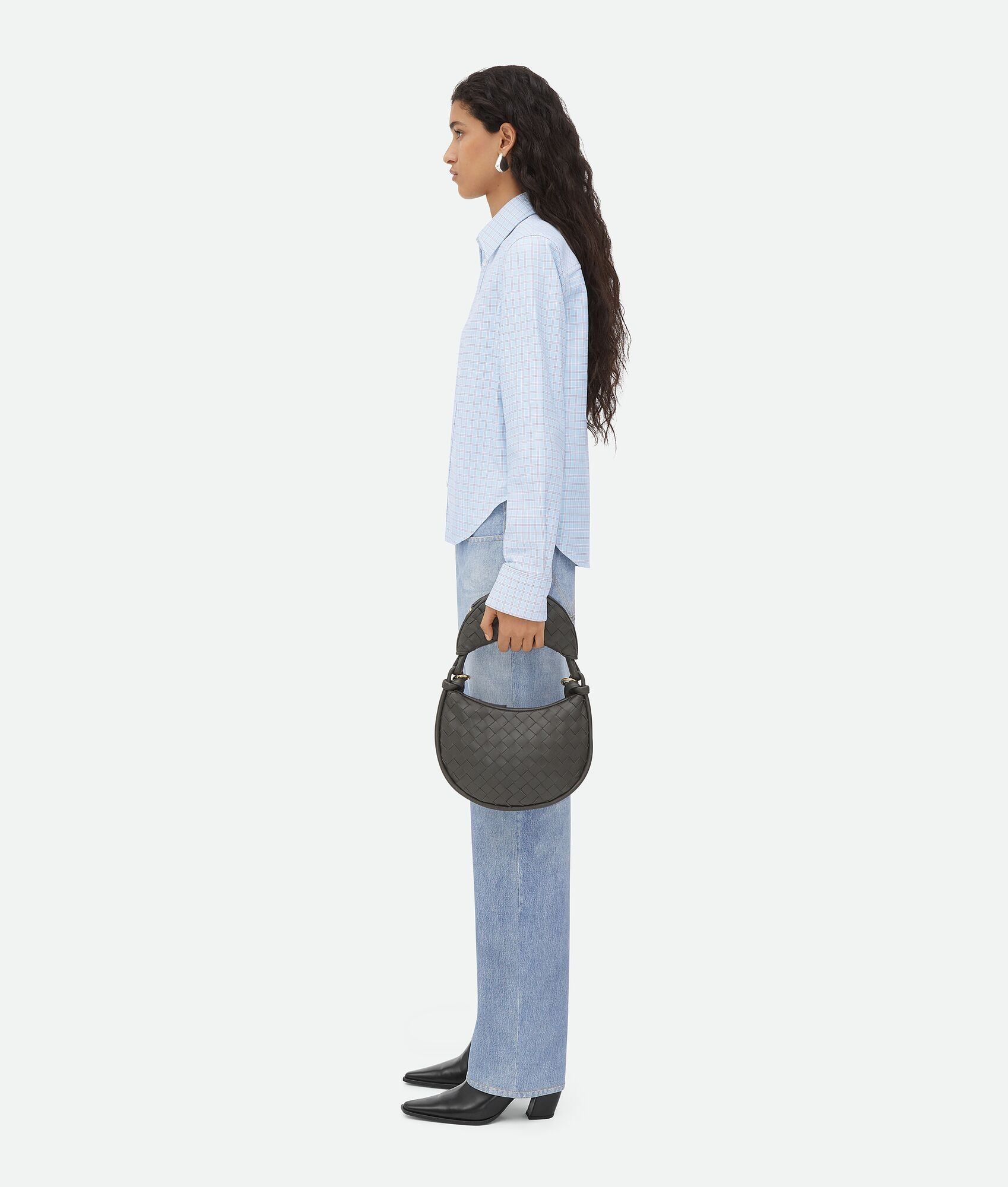Bottega Veneta o1n1vont0325 Size: OS / Small Gemelli Bag in Light Graphite Size ONE SIZE - 7 Thumbnail