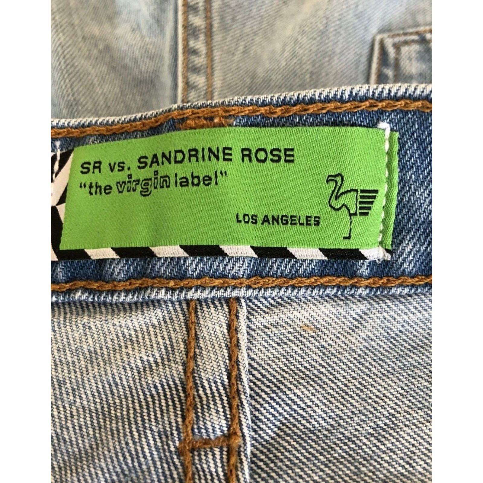 Sandrine Rose Sandrine Rose Womens Cut Off Shorts Side Zippers Size 28 Size 28" / US 6 / IT 42 - 8 Thumbnail