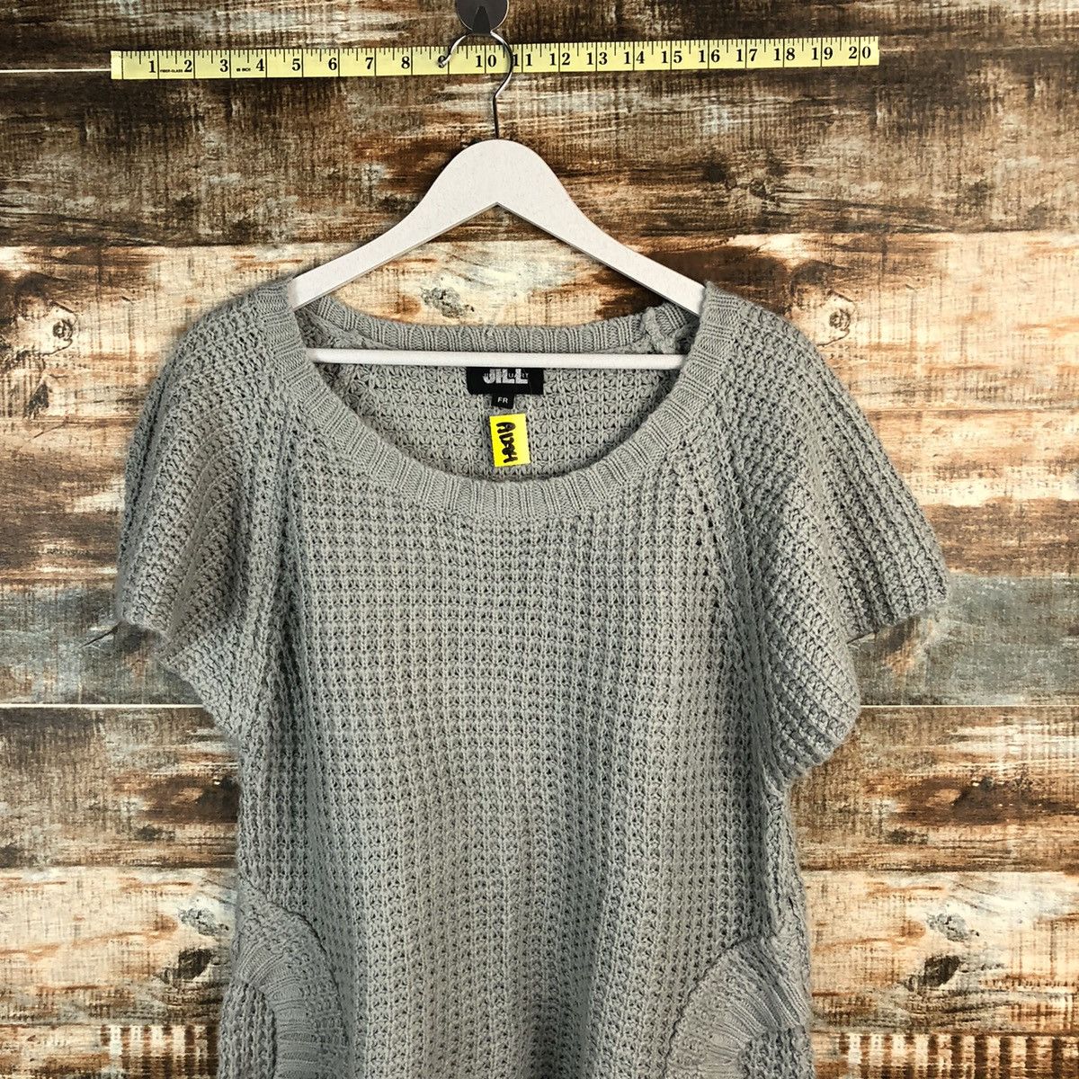 Homespun Knitwear × Japanese Brand × Jil Stuart Jills Stuart Grey streetwear knitwear #A1284 Size M / US 6-8 / IT 42-44 - 2 Thumbnail