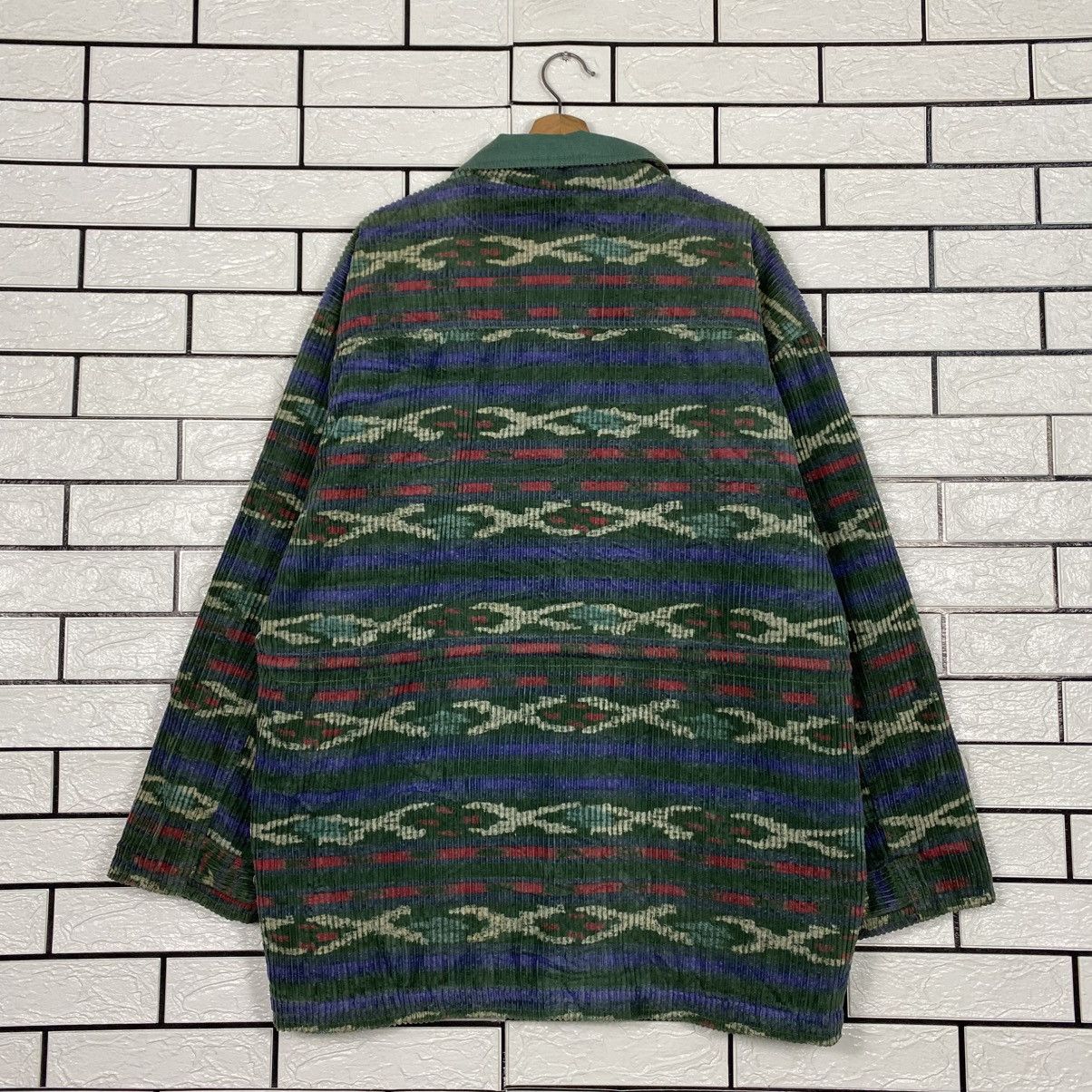 O'Neill 📌Vintage Corduroy Jacket Navajo Aztec O'neill All American Size US L / EU 52-54 / 3 - 9 Thumbnail