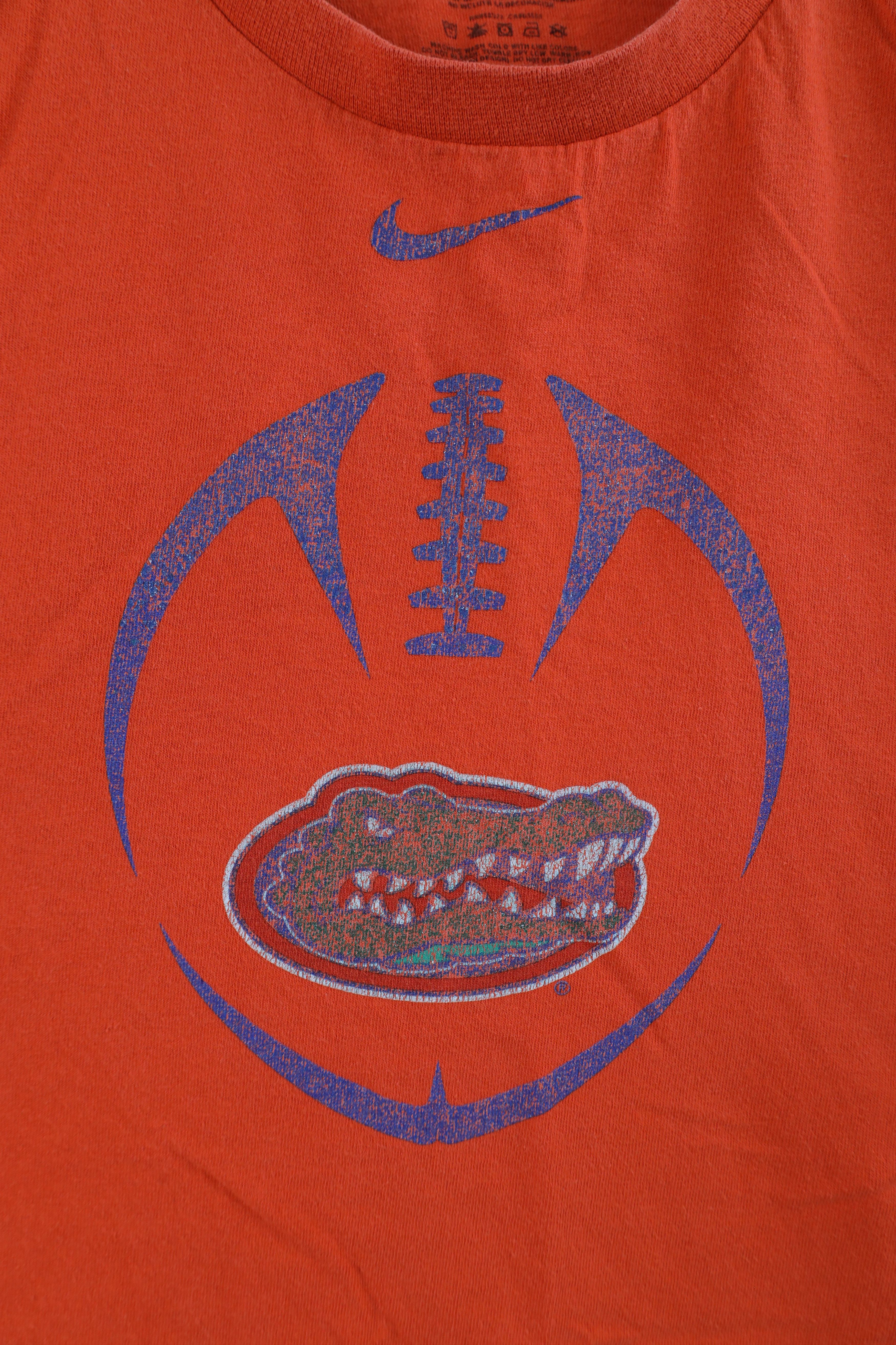 Nike × Vintage Vintage Nike Scott Mini Swoosh University of Florida T-Shirt Size US XXL / EU 58 / 5 - 5 Thumbnail