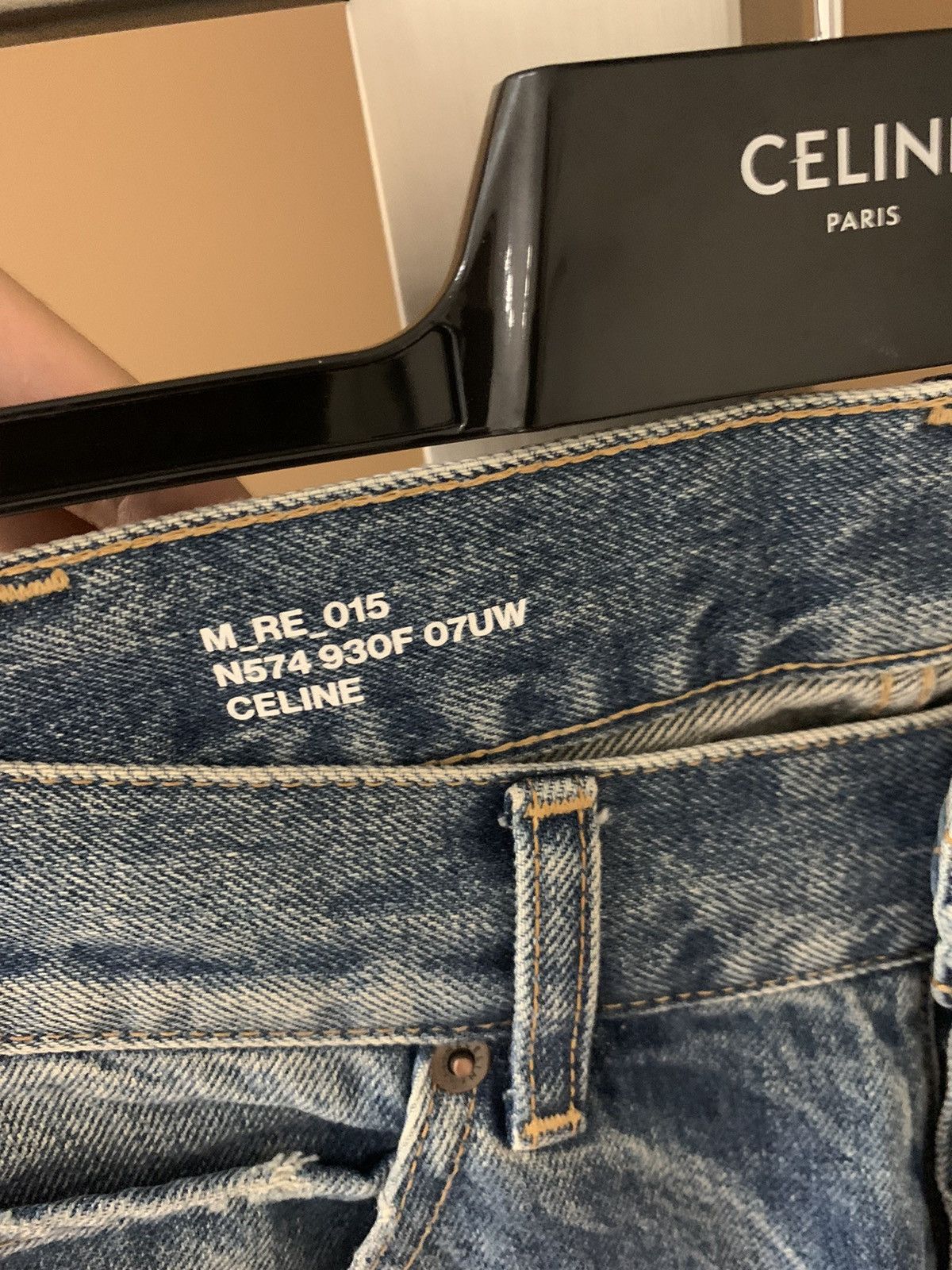 Celine Celine 2024FW Union wash Kurt jeans Size US 31 - 2 Thumbnail