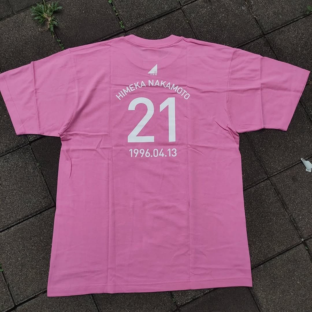 Band Tees Nogizaka46 Himeka Nakamoto Birthday Brand New Tew Size US XL / EU 56 / 4 - 2 Thumbnail