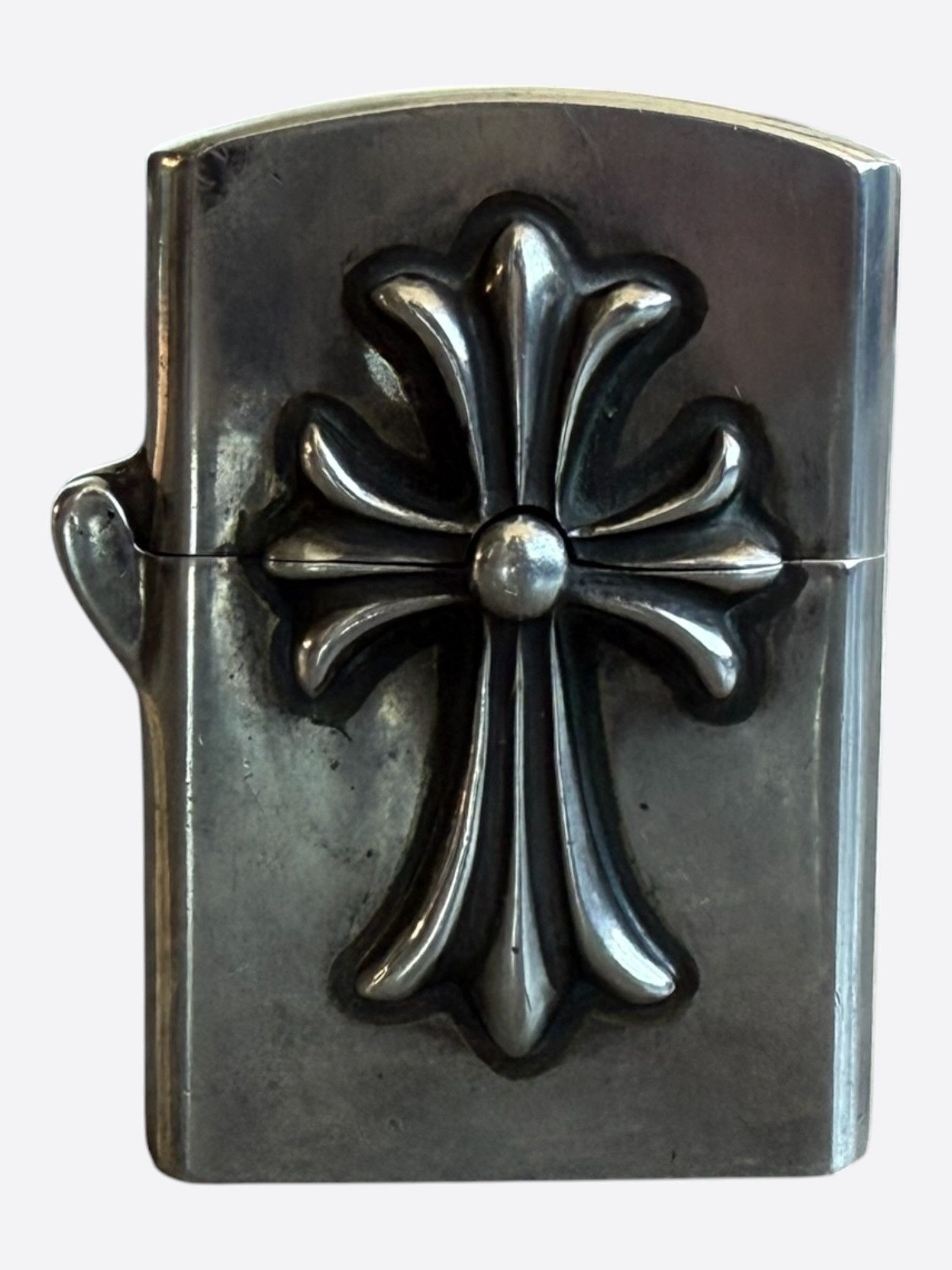Chrome Hearts Chrome Hearts Silver Los Angeles Exclusive Cross Lighter Size ONE SIZE - 1 Thumbnail