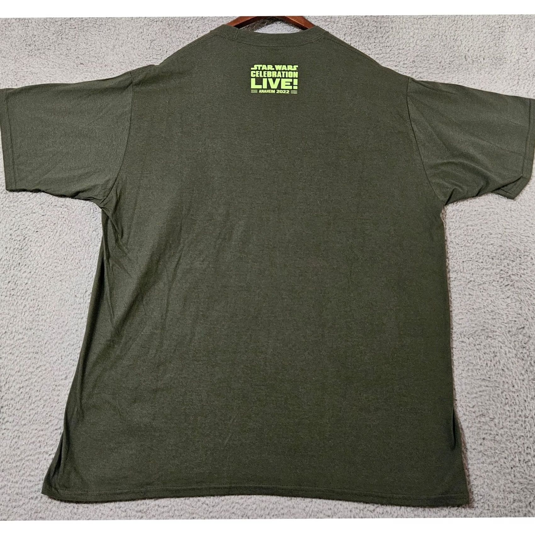 Star Wars Star Wars Celebration Anaheim 2022 Boba Fett Event Exclusive Shirt T Shirt 2XL Green Mens Size US XXL / EU 58 / 5 - 2 Thumbnail