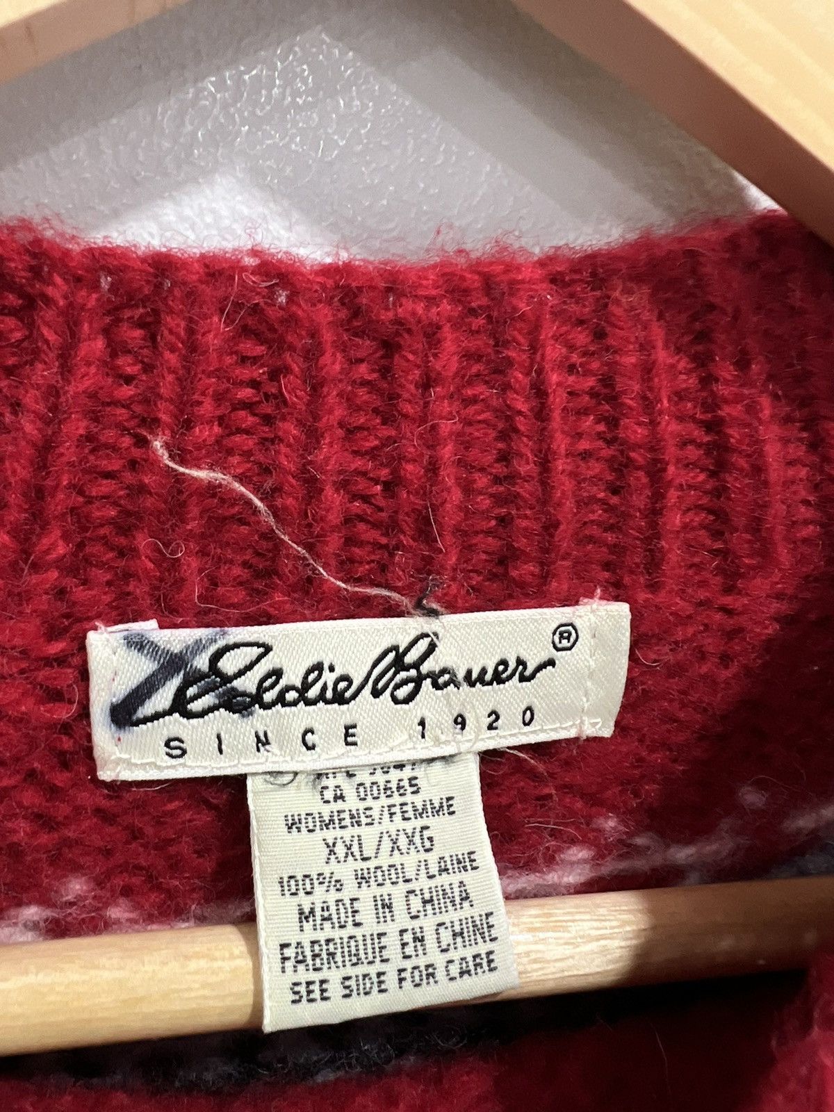 Eddie Bauer Vintage Womens Eddie Bauer Fair Isle Knit Sweater Size US S / EU 44-46 / 1 - 5 Thumbnail