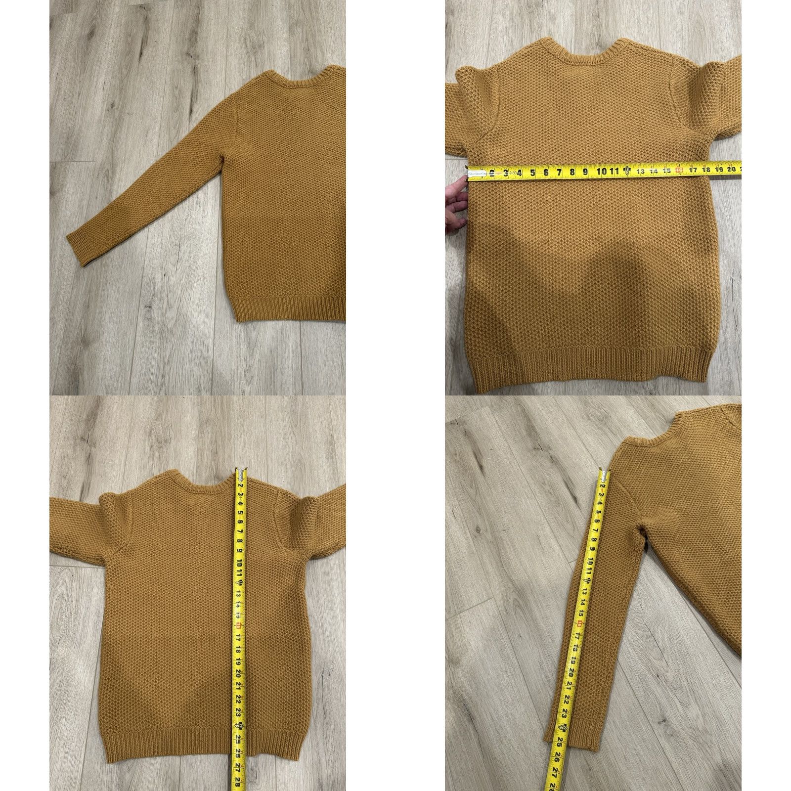 Outerknown VINTAGE removed Outerknown Sweatshirt? No, use rules. Final: Outerknown Women Sweater Crew Neck Wool Gold S Pullover Regular Size Small Size S / US 4 / IT 40 - 9 Thumbnail