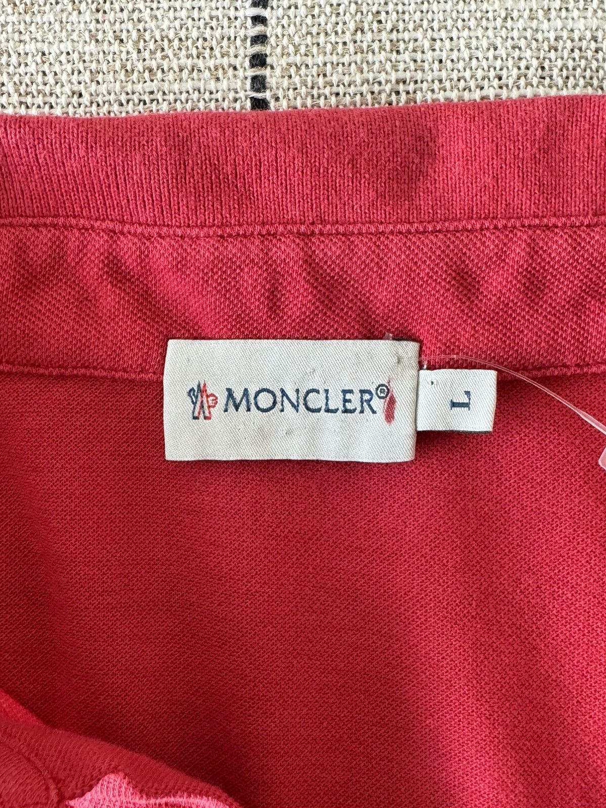 Moncler Moncler Polo Shirt Size US L / EU 52-54 / 3 - 6 Thumbnail
