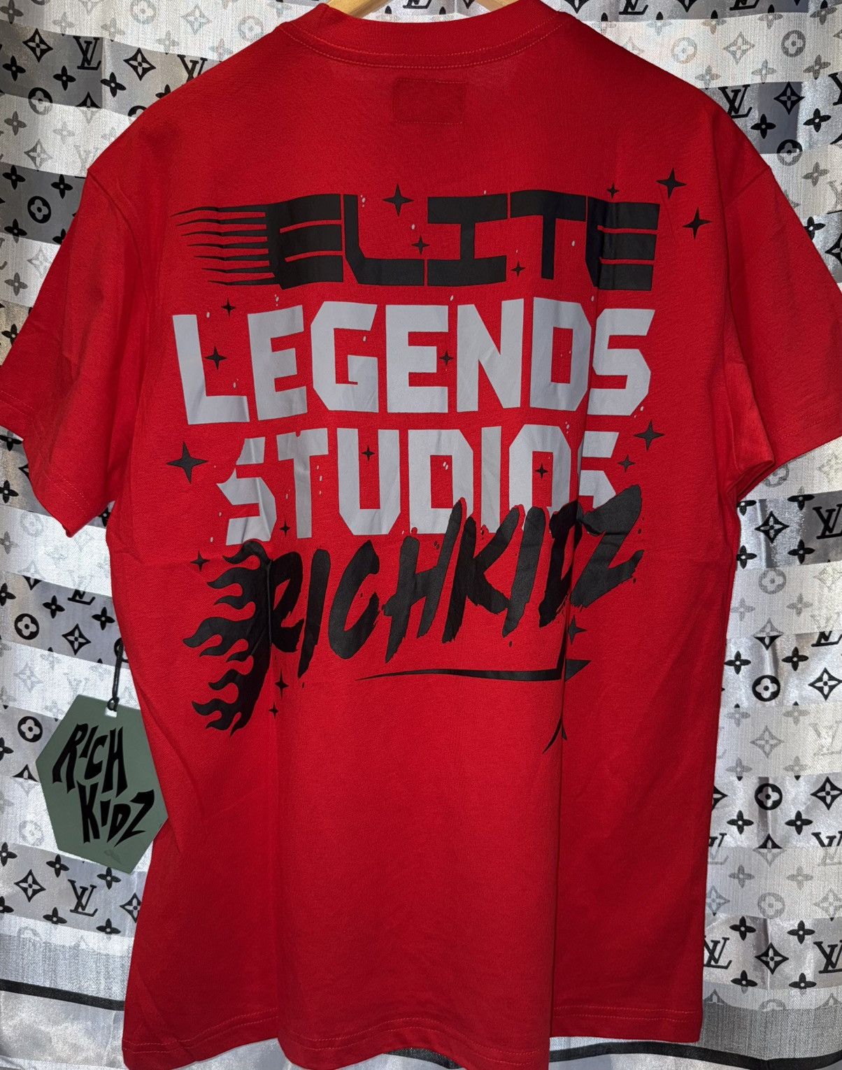 Other Rich Kids Legend Studio Red Graphic Tee (BNWT, Size L) –Rare Size US L / EU 52-54 / 3 - 2 Thumbnail