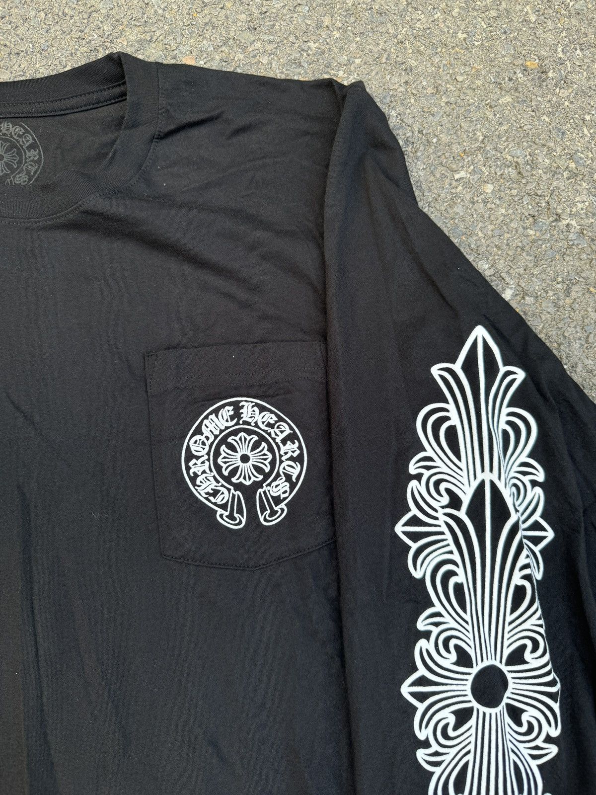 Chrome Hearts Chrome Hearts Hongkong Exclusive Horseshoe Longsleeve Shirt Size US XL / EU 56 / 4 - 5 Thumbnail