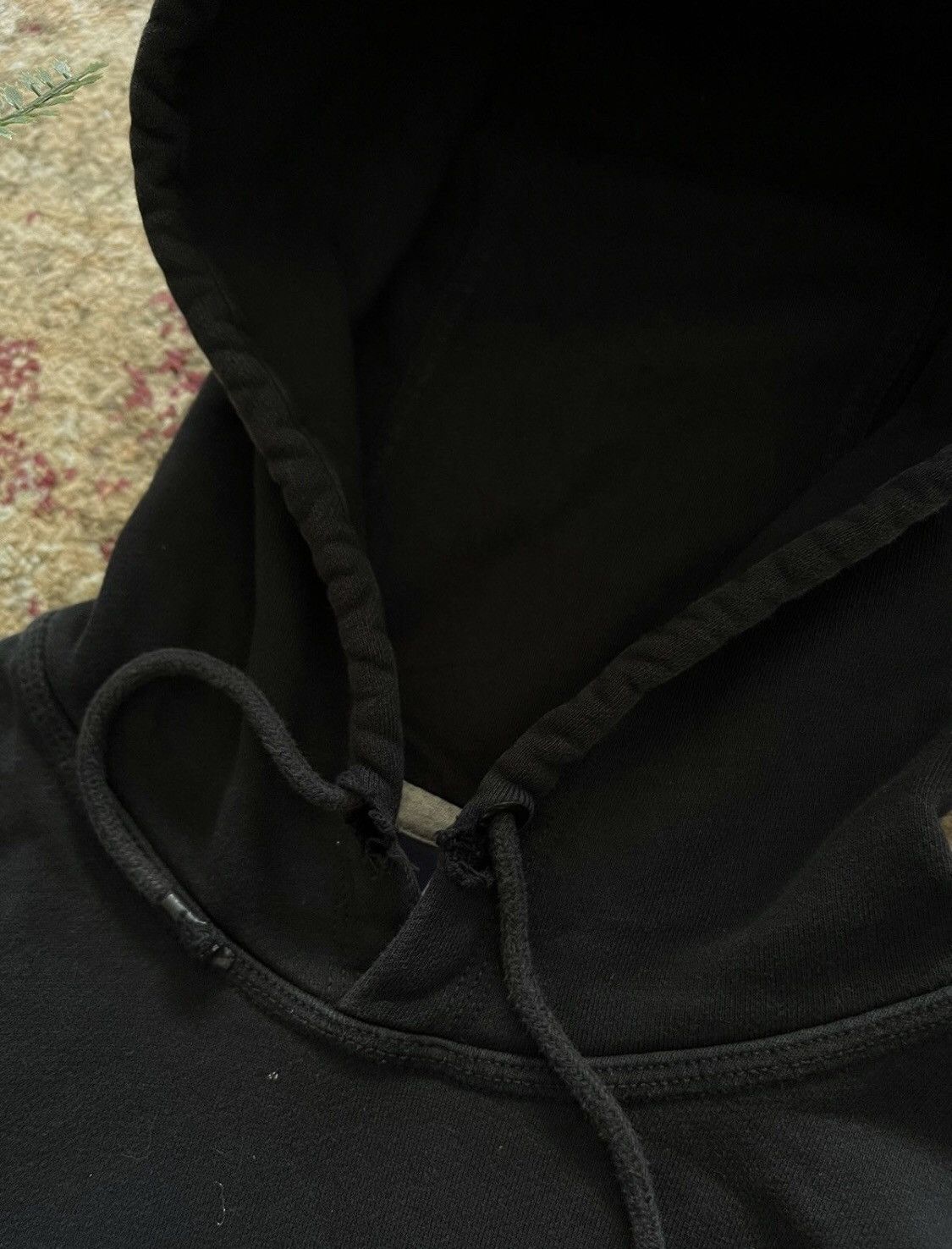 Nike × Vintage 90’s NIKE RETRO BIG CENTRAL SWOOSH LOGO HOODIE Y2K Size US S / EU 44-46 / 1 - 3 Thumbnail