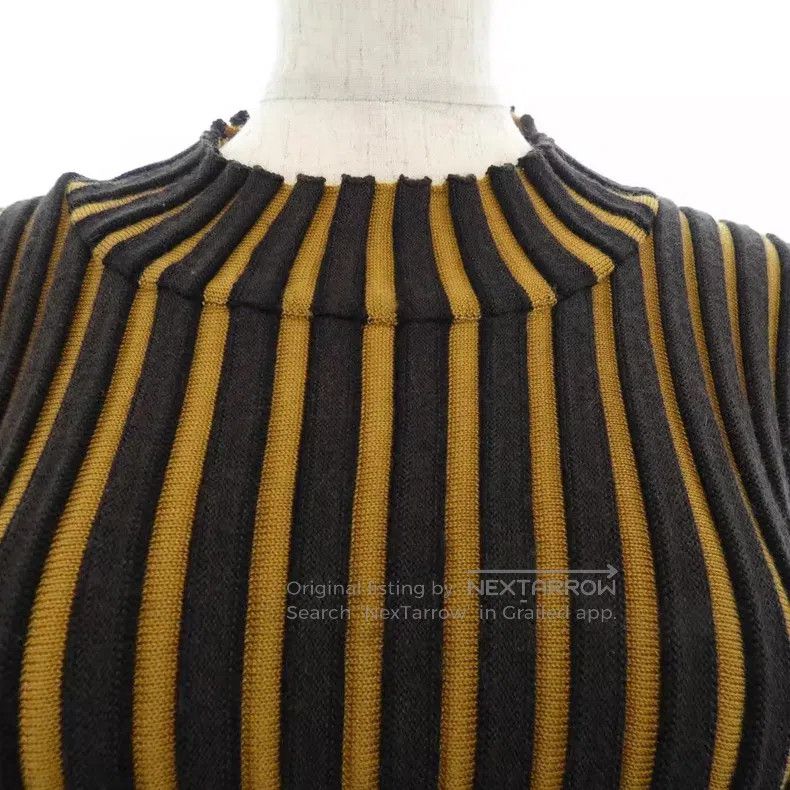 Issey Miyake Issey Miyake Visual Stretch Knit Long Sleeve Size M / US 6-8 / IT 42-44 - 3 Thumbnail