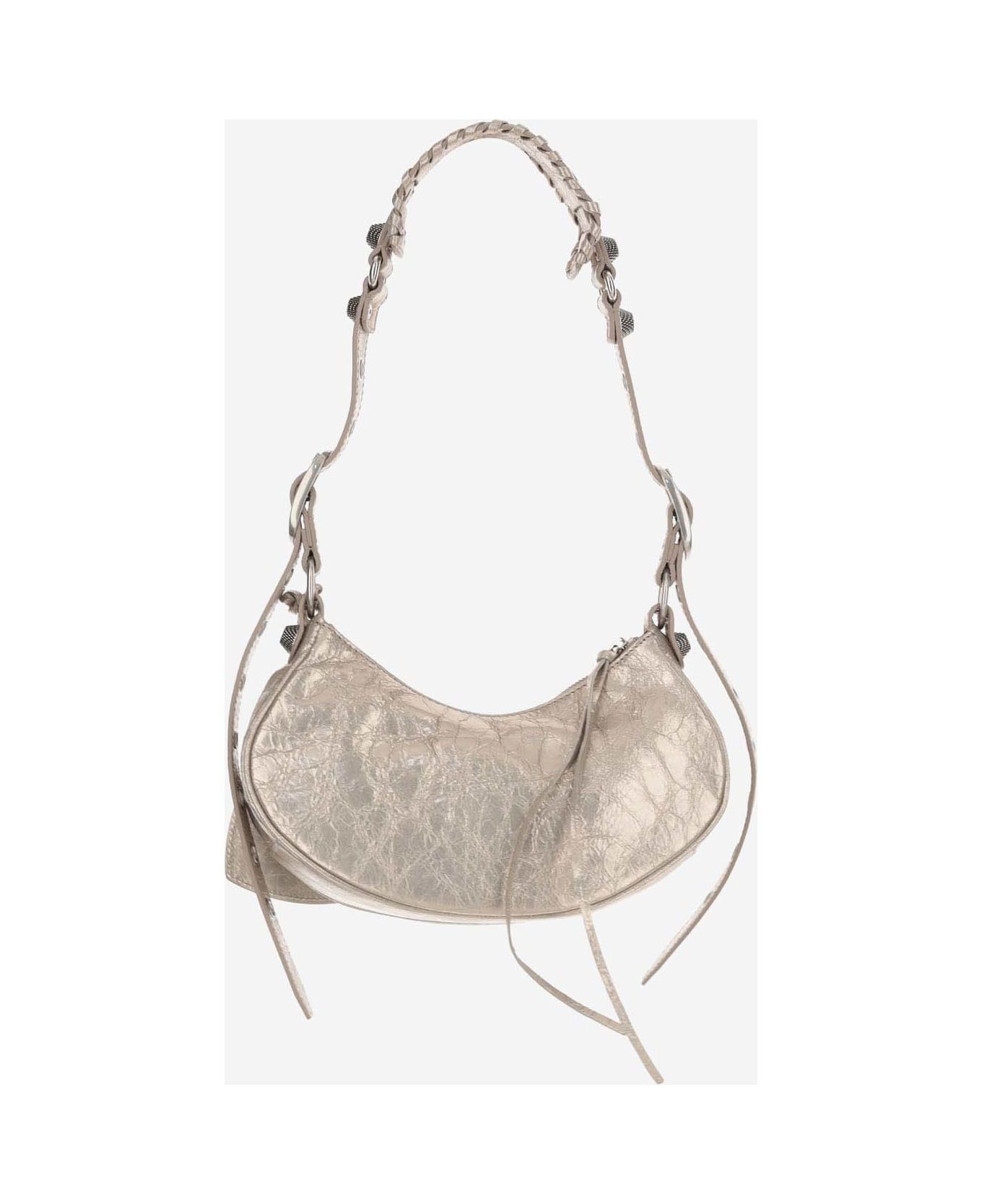 Balenciaga o1mt1gz0125 Size: OS / Le Cagole Xs Shoulder Bag Metallized Size ONE SIZE - 3 Thumbnail