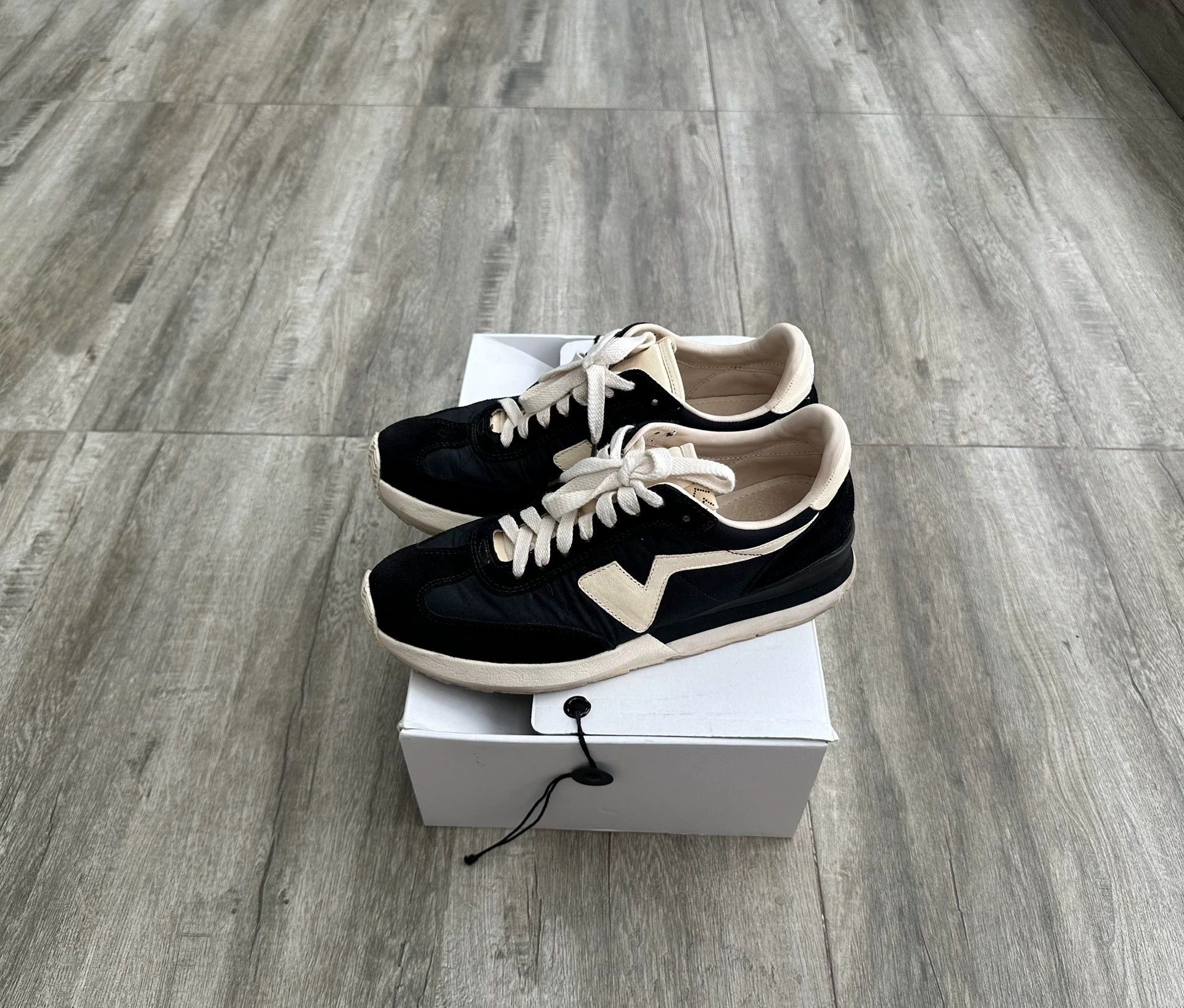 Visvim VISVIM FKT RUNNER Black US9 Run Shoe Size US 9 / EU 42 - 2 Thumbnail
