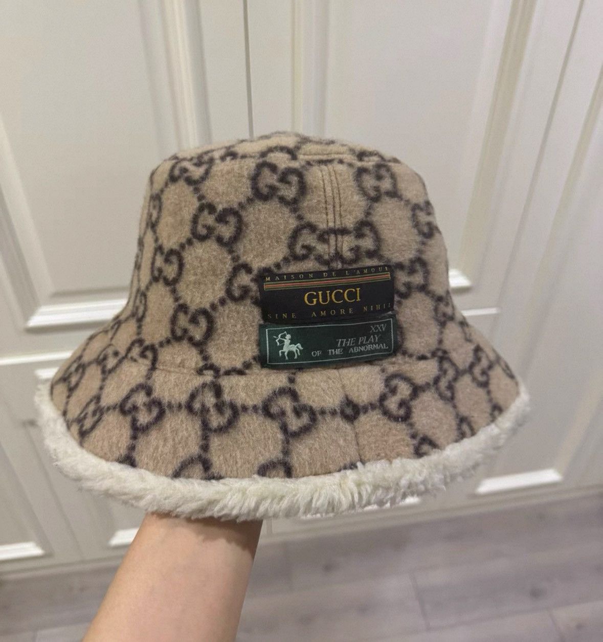 Gucci Gucci Size l fisherman hat tweed new fisherman hat si Size ONE SIZE - 1 Thumbnail