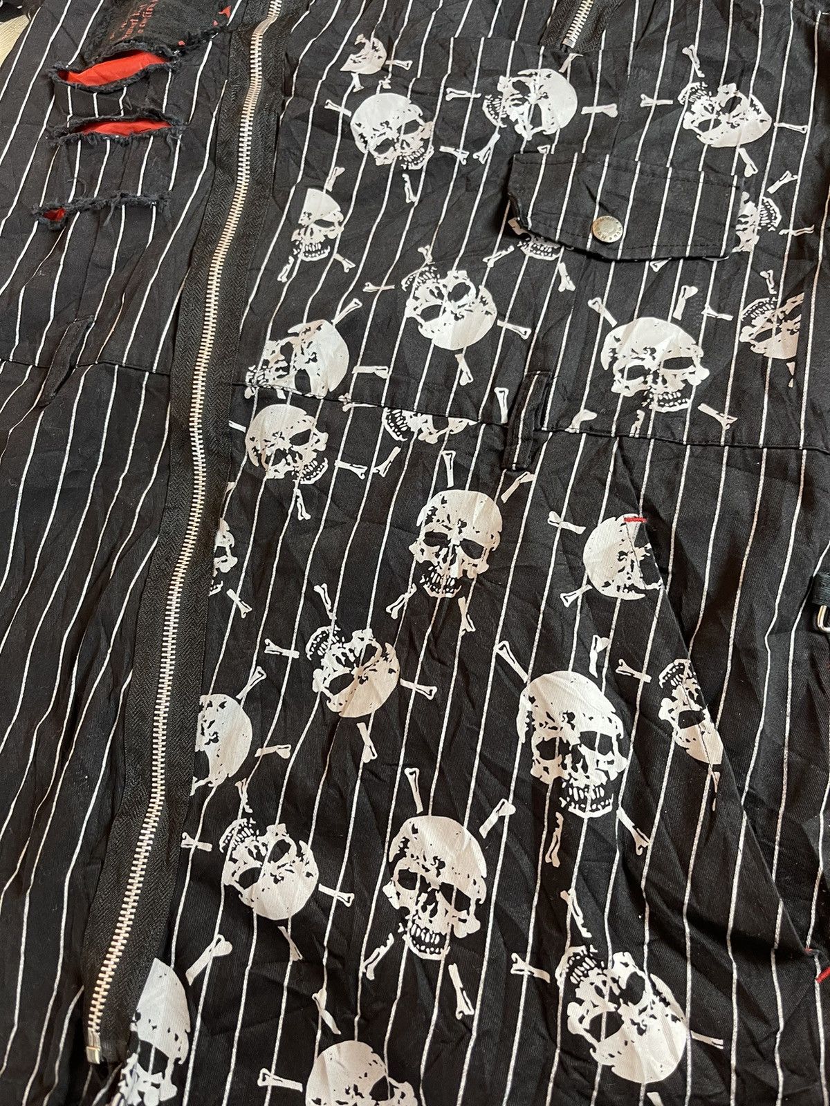 If Six Was Nine × Japanese Brand × Seditionaries Rare Mad Punk Skull Seditionaries Punk Jacket Size US M / EU 48-50 / 2 - 6 Thumbnail