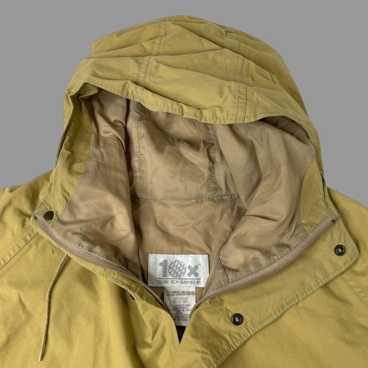 Goretex × Vintage Vintage 90s goretex zip up rain jacket Size US XL / EU 56 / 4 - 5 Thumbnail