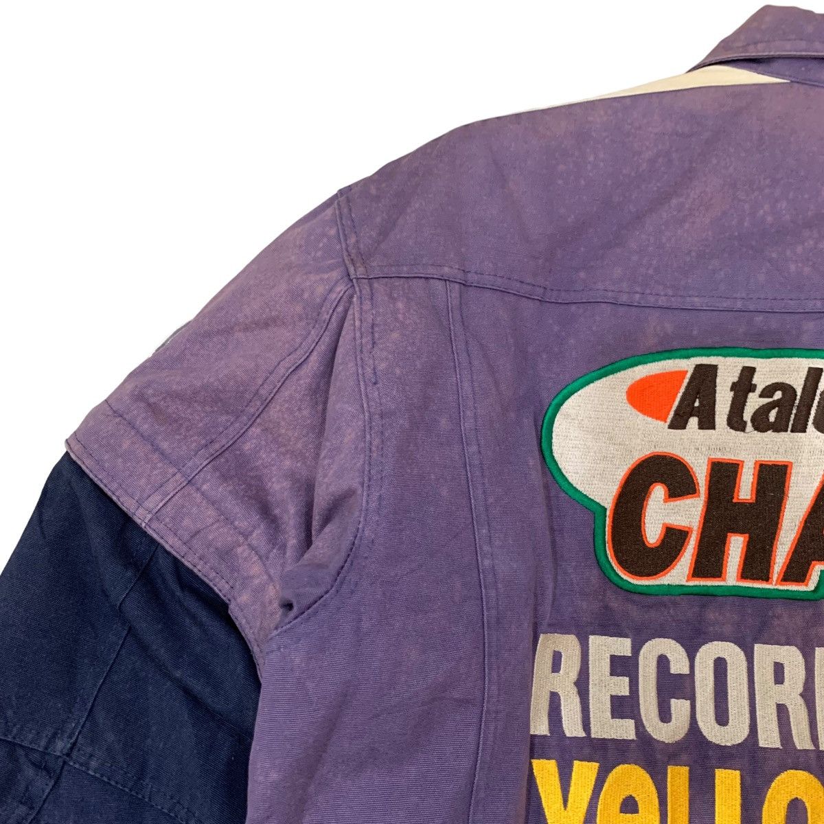 YELLOW CORN 🔥Vintage Yellow Corn Sledge Hammer Convertible Racing Jacket Size US M / EU 48-50 / 2 - 18 Thumbnail