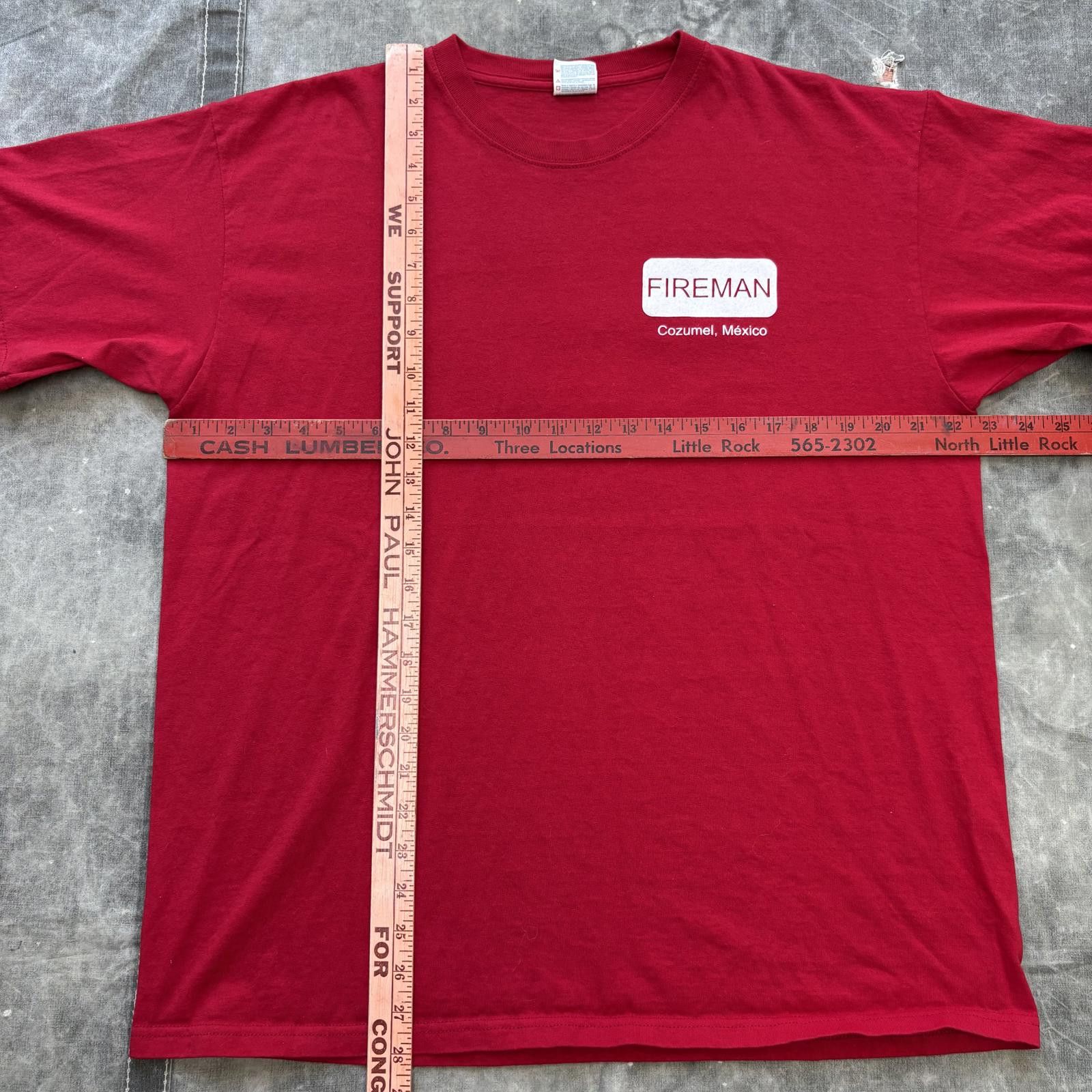 Vintage Vintage Y2K Fireman Firefighter Funny Sex Joke Hose Shirt Size US XL / EU 56 / 4 - 2 Thumbnail