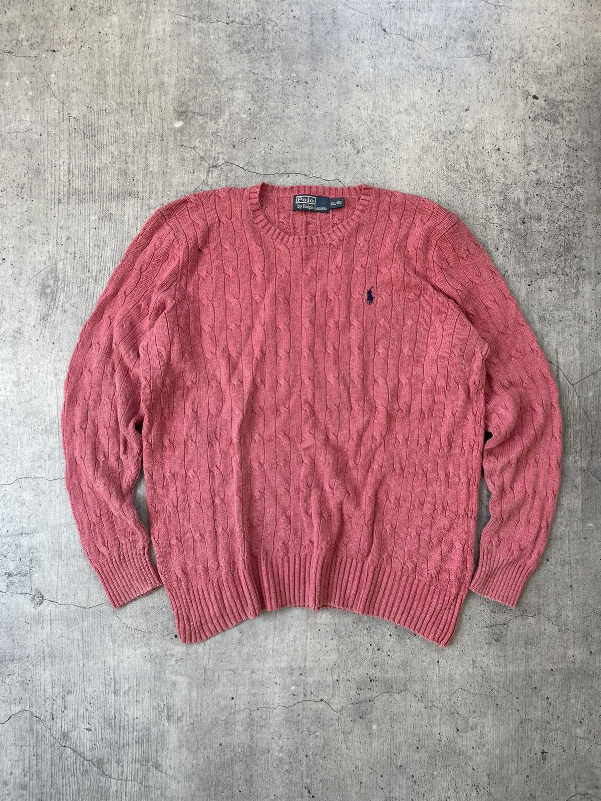 Polo Ralph Lauren Vintage Polo Ralph Lauren Sweater Knit Mini Logo Mens 90s Size US XL / EU 56 / 4 - 1 Thumbnail