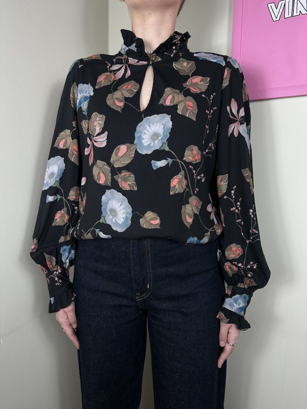 Other Dea Kudibal Merle Ev Ruffled Blouse Size M / US 6-8 / IT 42-44 - 2 Thumbnail