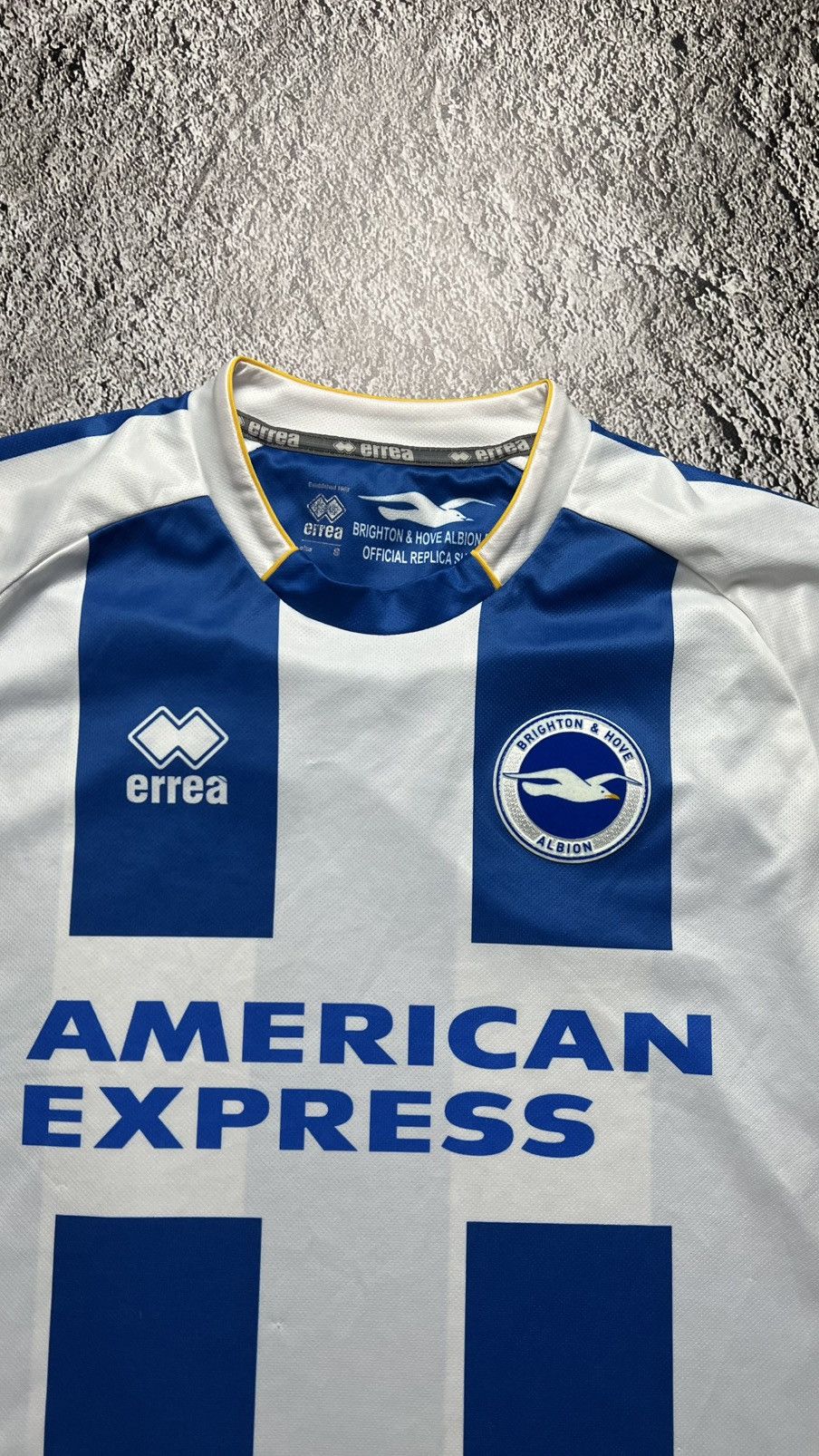 Errea Brighton & Hove Albion errea vintage y2K jersey Size US S / EU 44-46 / 1 - 3 Thumbnail