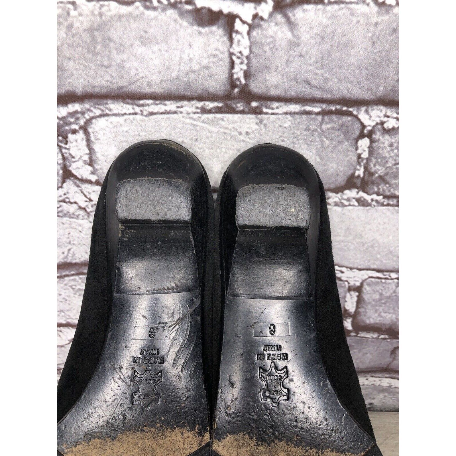 Aquatalia Aquatalia Black Suede Leather Low Heel Closed Mules Shoes Wo Size US 8 / IT 38 - 16 Thumbnail