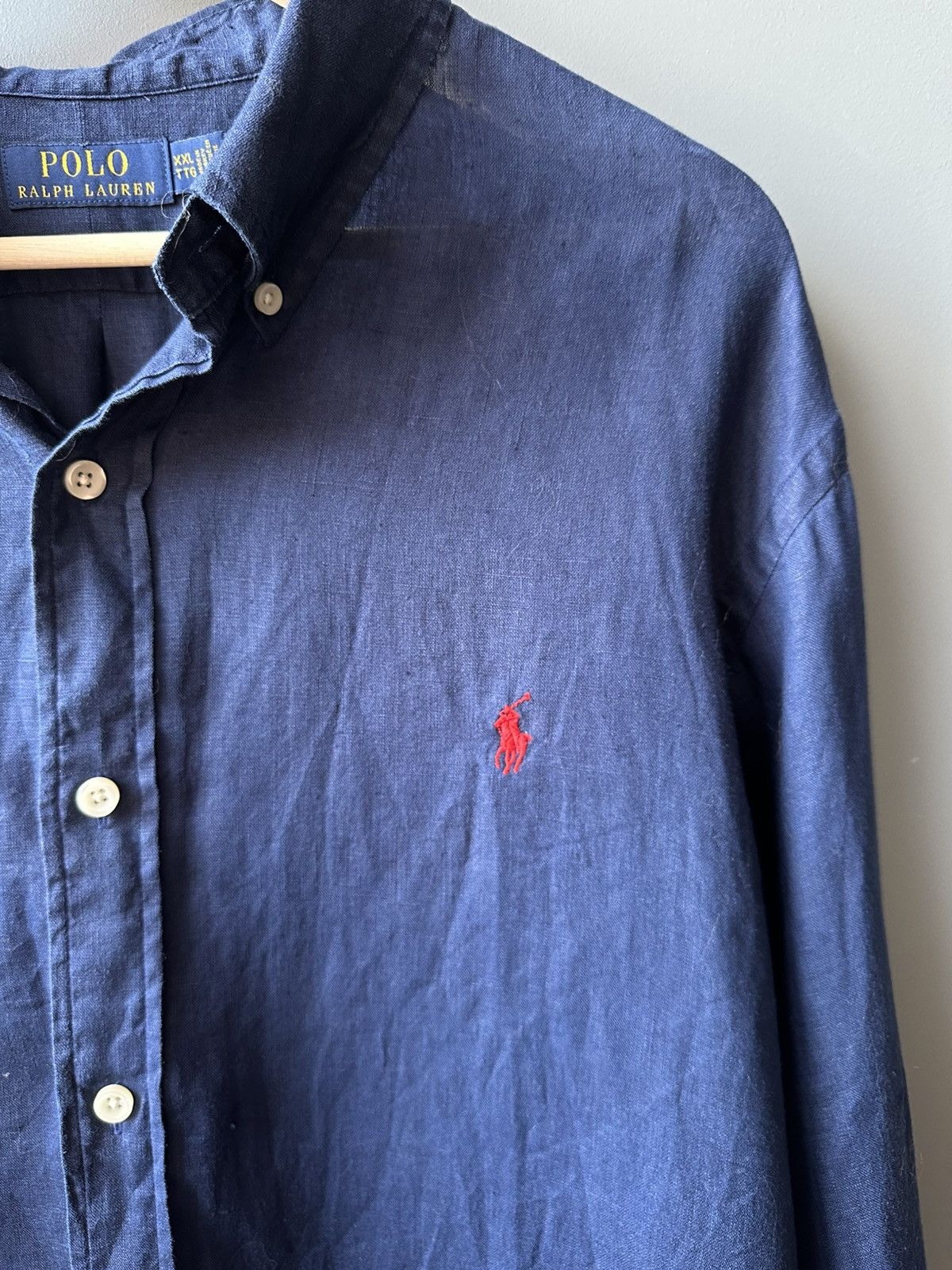 Polo Ralph Lauren Ralph Lauren Linen Shirt Size XXL Size US XXL / EU 58 / 5 - 3 Thumbnail