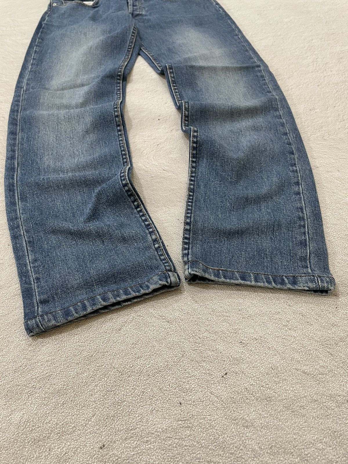 A.P.C. 2000s APC Japan Denim Light Blue Jeans Y2K Size US 31 - 3 Thumbnail