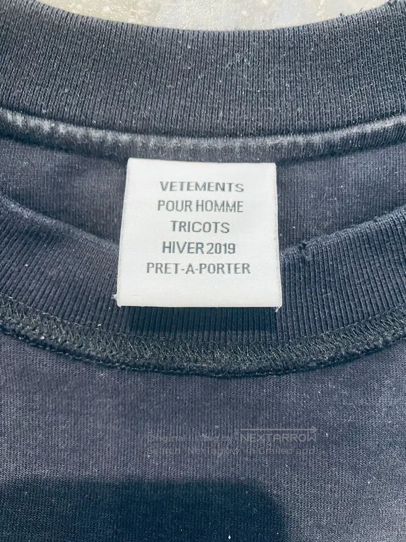 Vetements Vetements long sleeve Size US L / EU 52-54 / 3 - 6 Thumbnail
