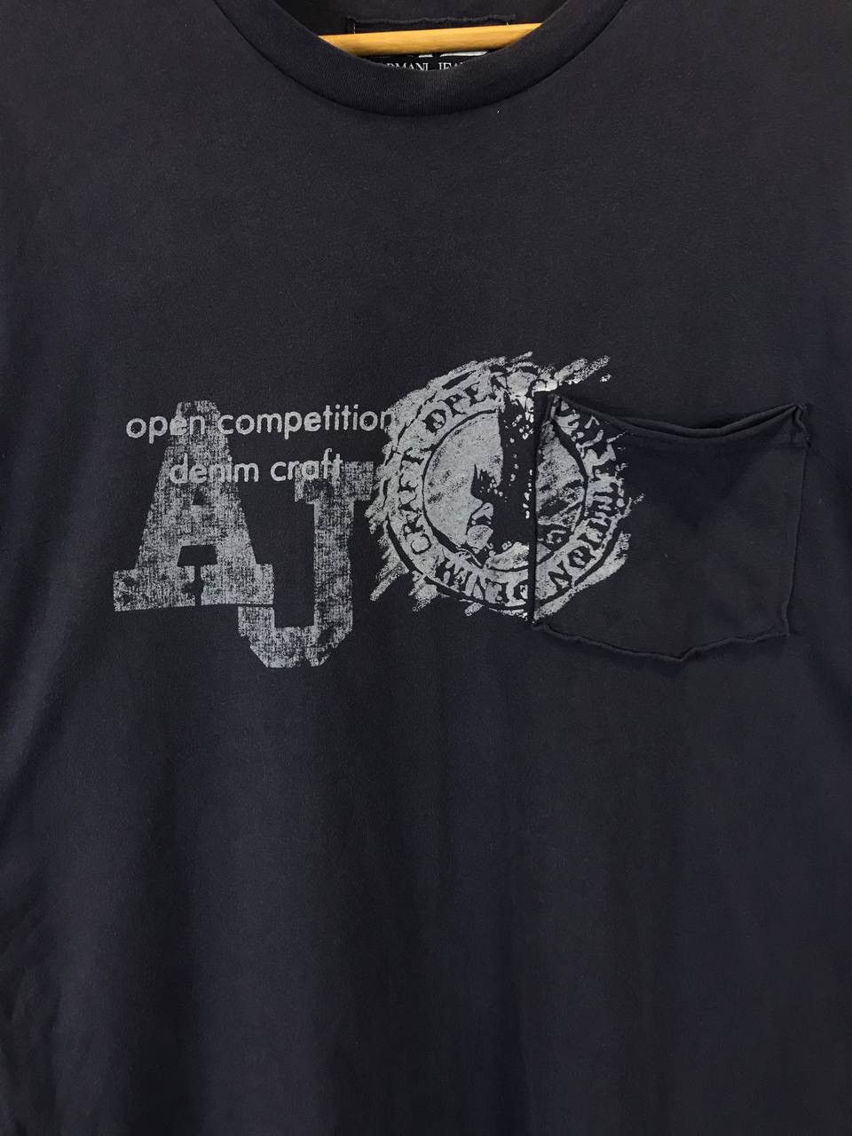 Armani Armani Jeans luxury designer pocket art longsleeve Size US L / EU 52-54 / 3 - 3 Thumbnail