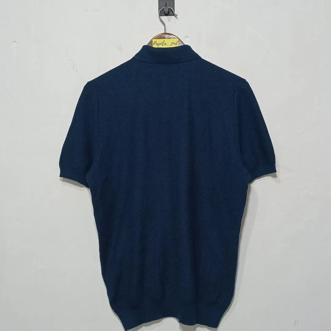 Lardini Lardini short sleeve polo knit Size US L / EU 52-54 / 3 - 5 Thumbnail