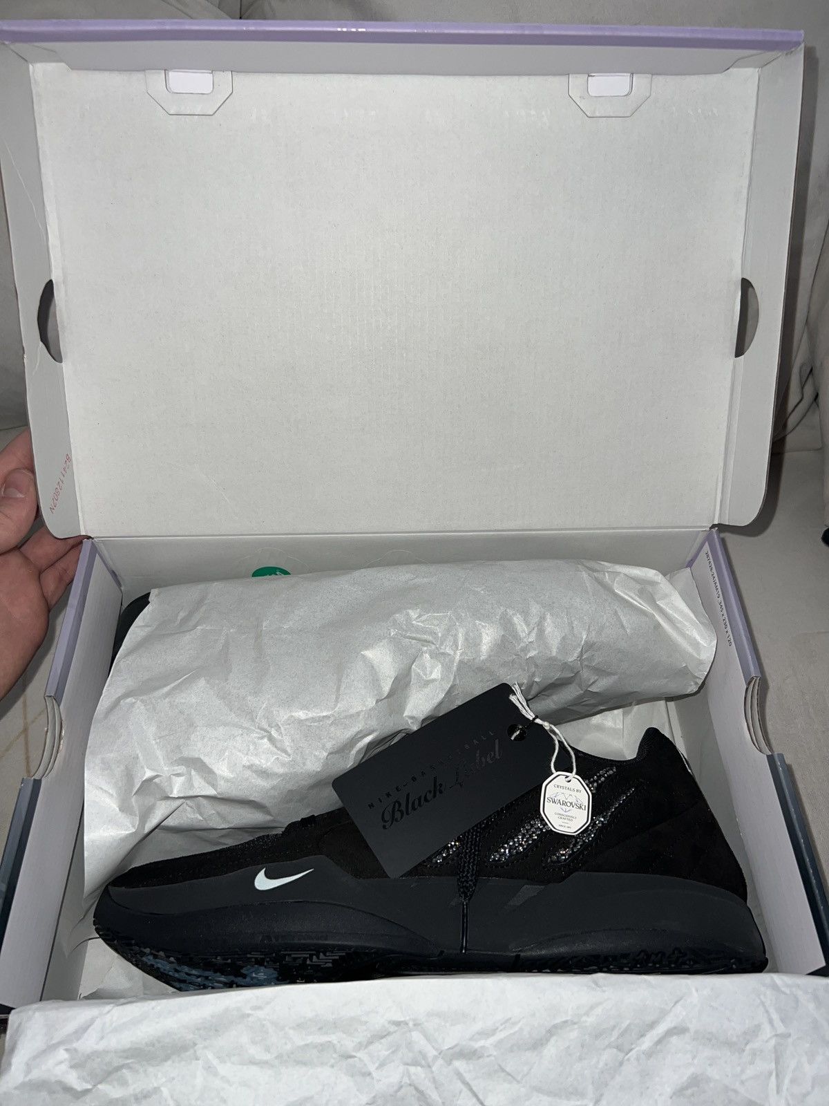 Nike Nike x Swarovski Ja 2 "Black Label - Scratch Bling" Size US 12 / EU 45 - 15 Thumbnail