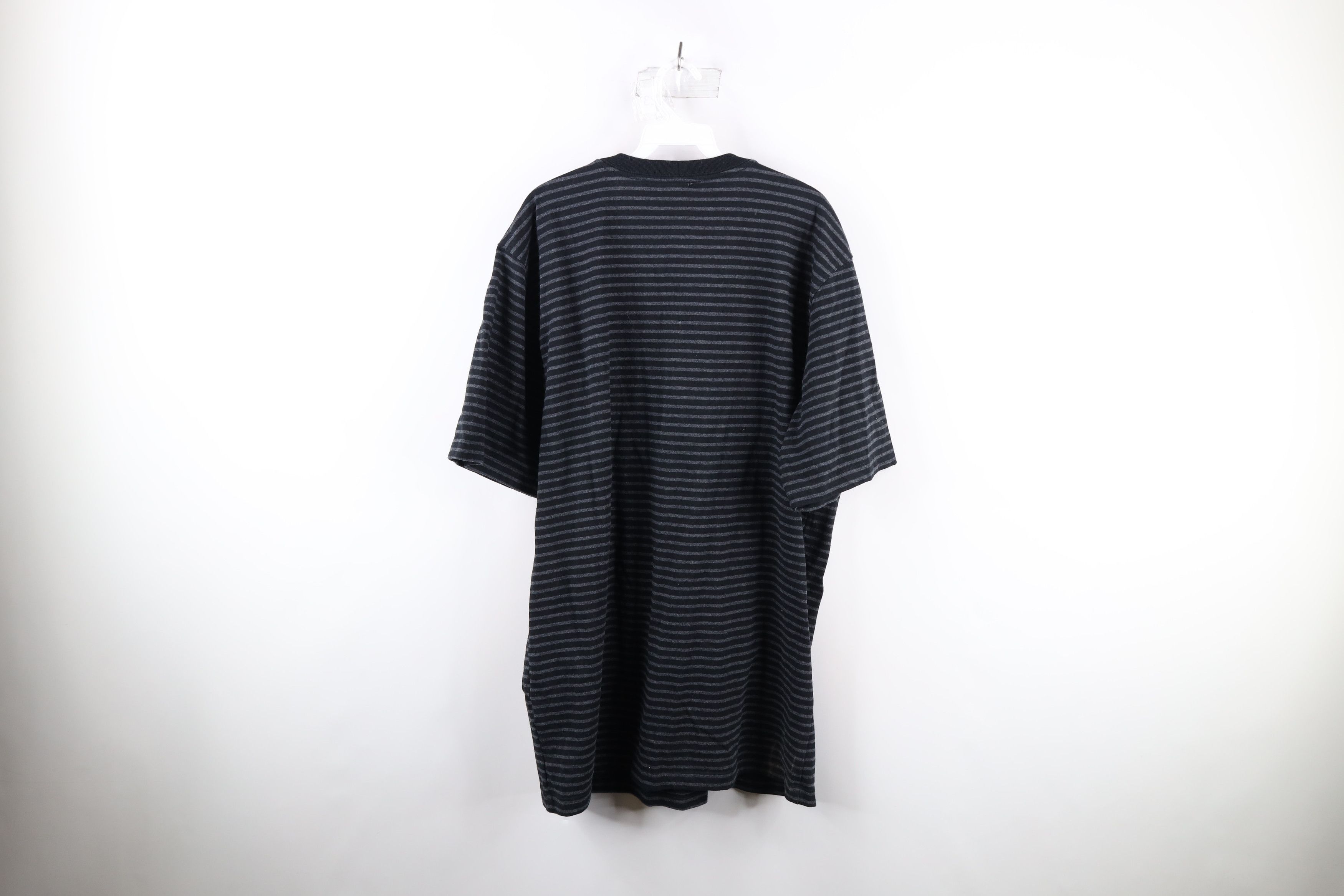 Carhartt Vintage Carhartt Spell Out Striped Pocket T-Shirt Cotton Size US L / EU 52-54 / 3 - 9 Thumbnail
