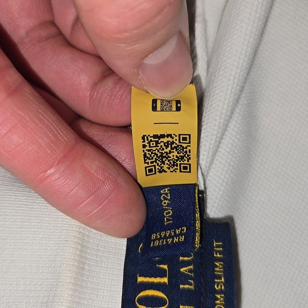 Polo Ralph Lauren Ralph lauren wihite polo shirt Size US S / EU 44-46 / 1 - 4 Thumbnail