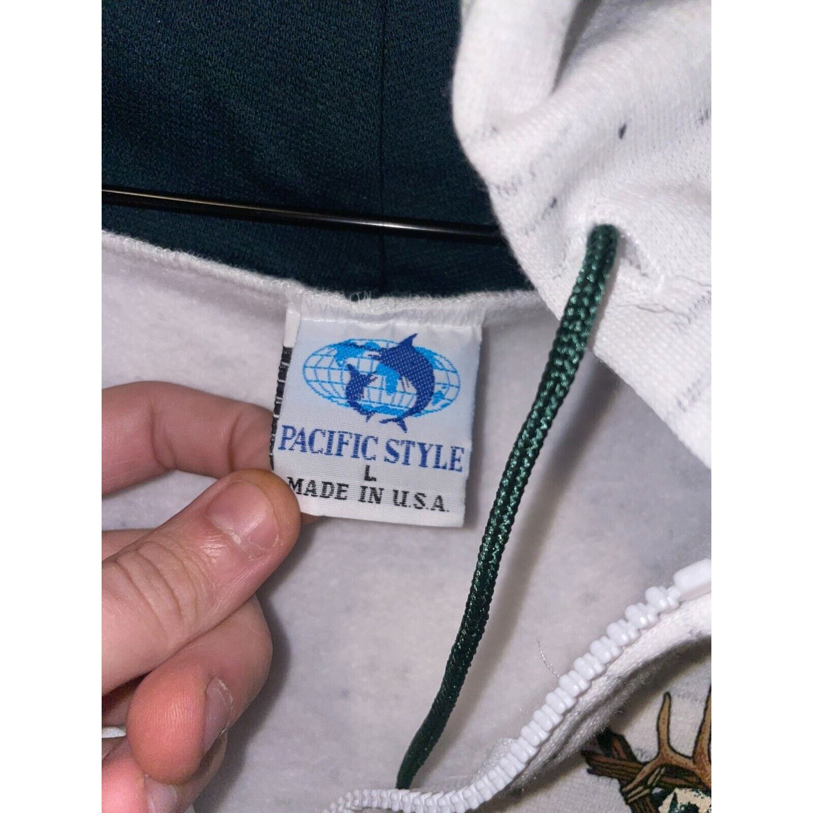 Vintage Vintage Yellowstone Hoodie National Park 1/4 Zip VTG 90s L Size US L / EU 52-54 / 3 - 10 Thumbnail