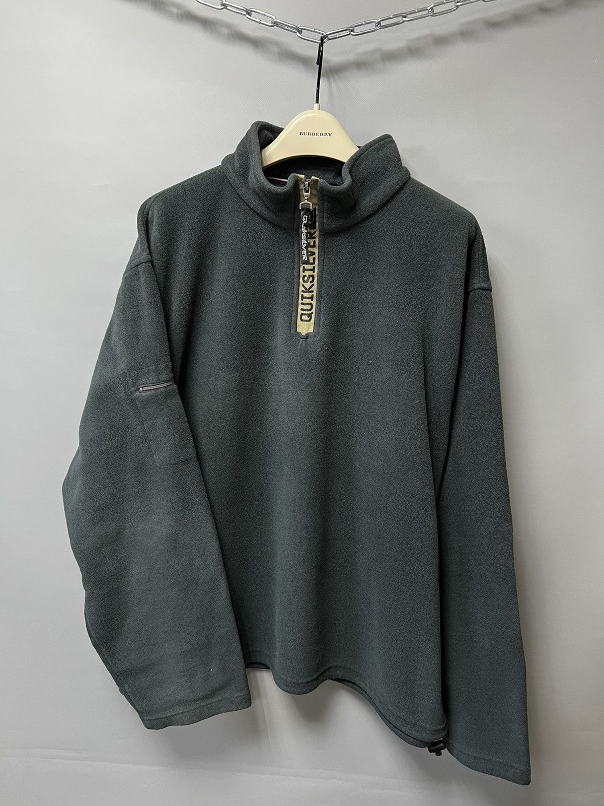 Polartec × Quiksilver × Vintage Vintage Quiksilver 1/4 Zip Fleece Jacket Surf Style POLARTEC Size US XL / EU 56 / 4 - 2 Thumbnail