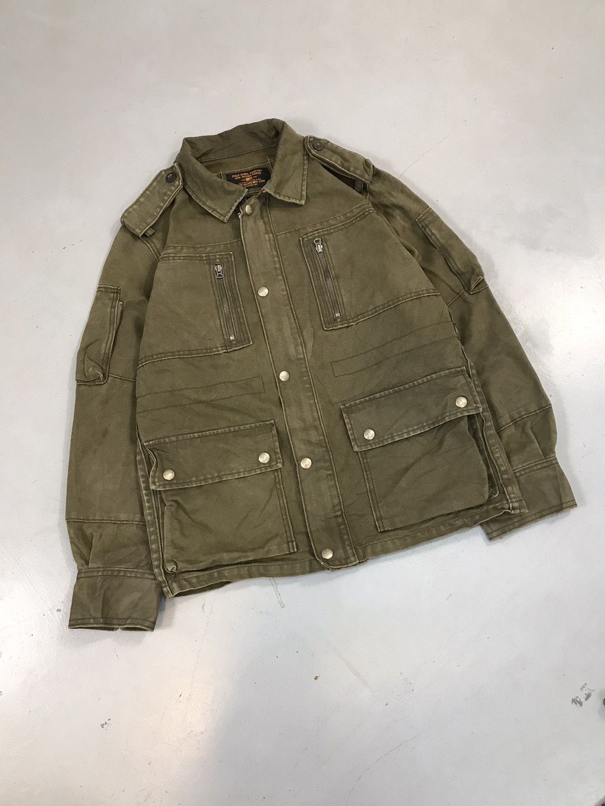 Polo Ralph Lauren Vjnatge polo jeans by ralph lauren military chore jacket Size US M / EU 48-50 / 2 - 1 Thumbnail