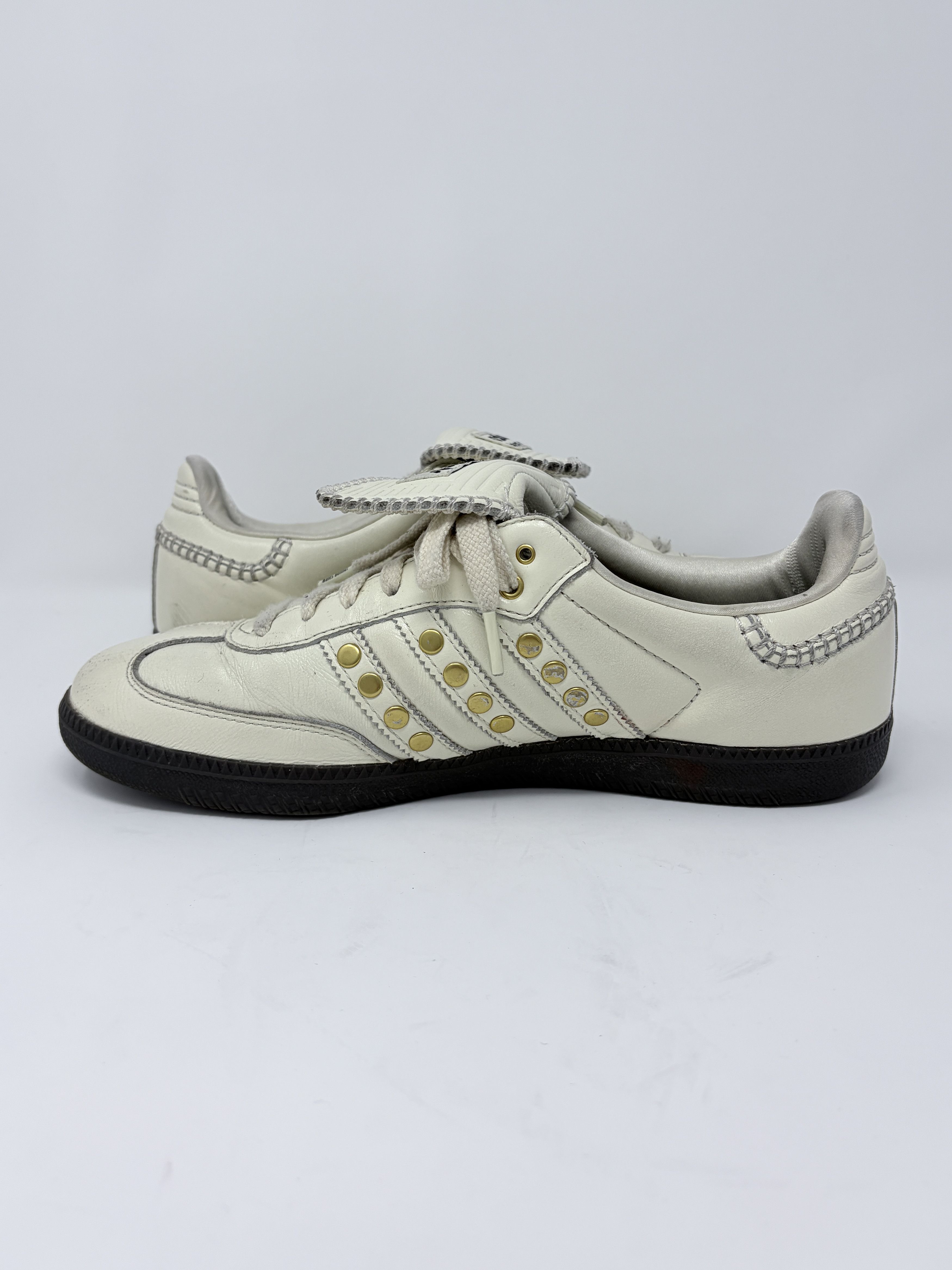 Adidas × Wales Bonner Wales Bonner adidas Samba Studded Cream White 1/750 Size US 9 / EU 42 - 6 Thumbnail