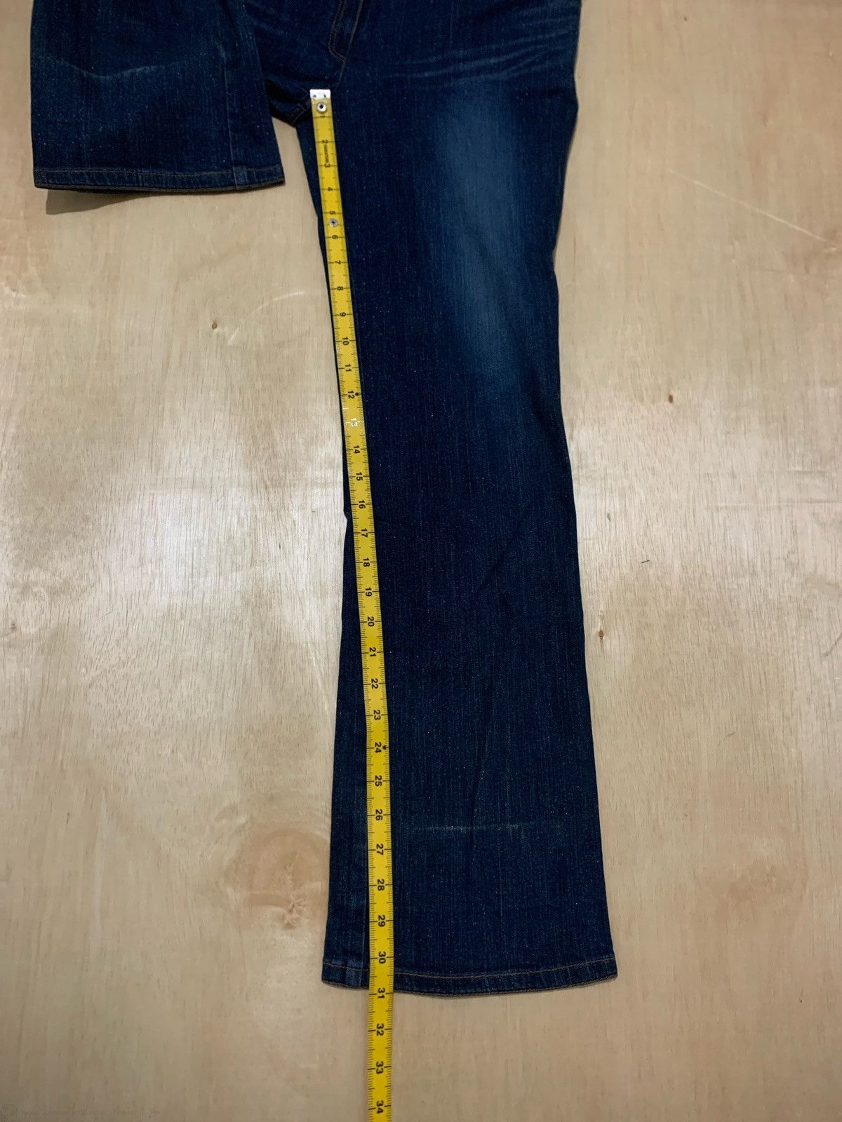 14th Addiction × 20471120 × Japanese Brand Vintage Japanese La Moda Goji Multi Zipper Denim Jeans Size US 30 / EU 46 - 16 Thumbnail
