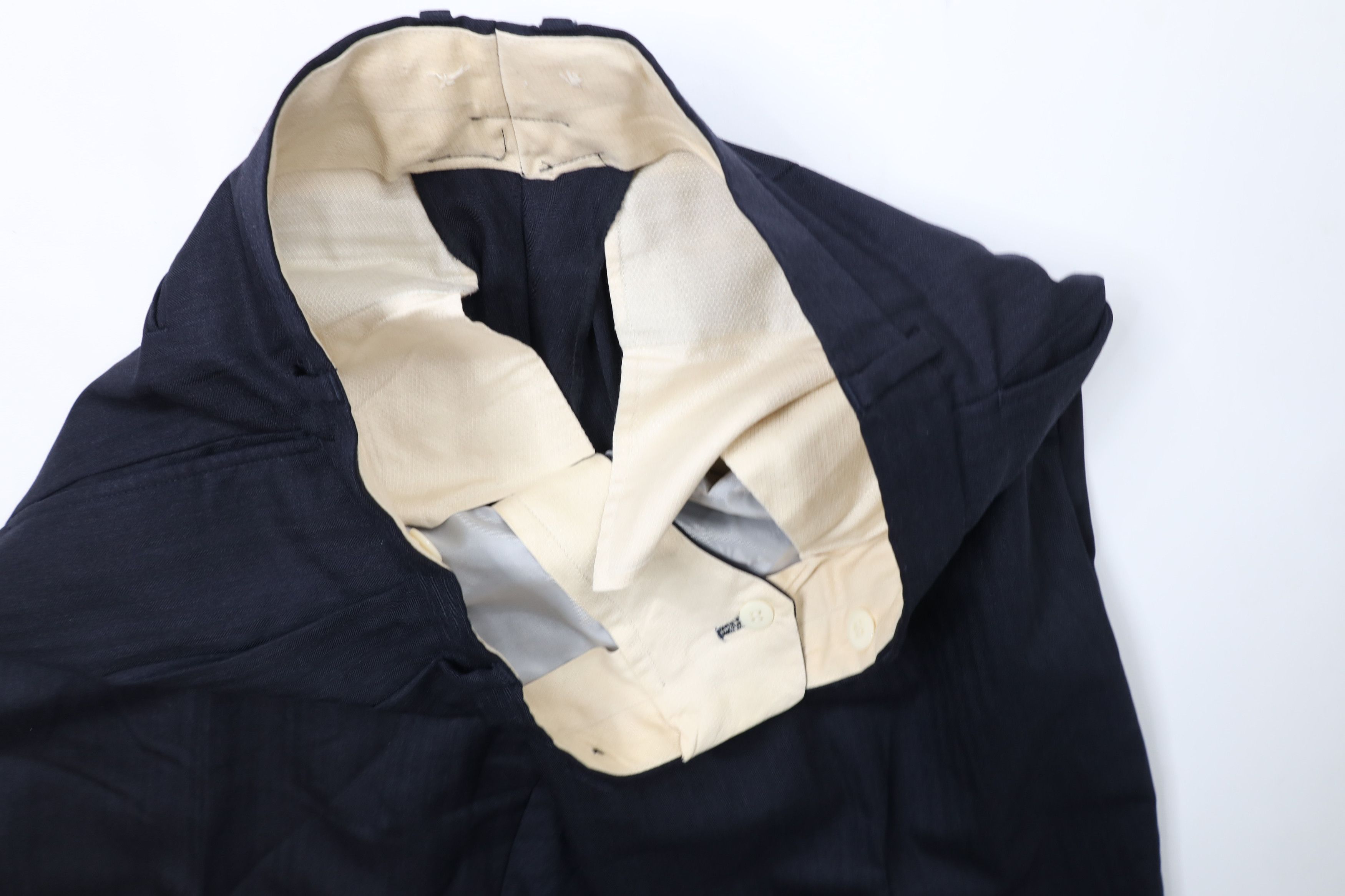 Vintage Vintage 90s Streetwear Herringbone Wide Leg Chino Pants Size US 32 / EU 48 - 8 Thumbnail