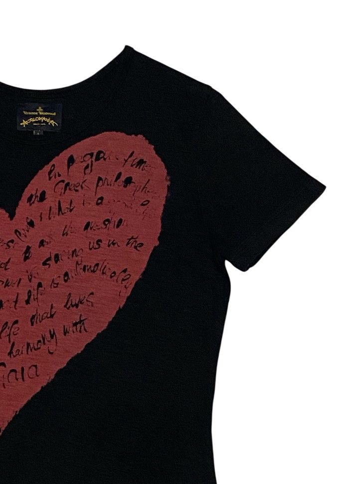 Vivienne Westwood Vivienne Westwood Anglomania Beige Heart Print “MONDAY”Shirt Size L / US 10 / IT 46 - 5 Thumbnail
