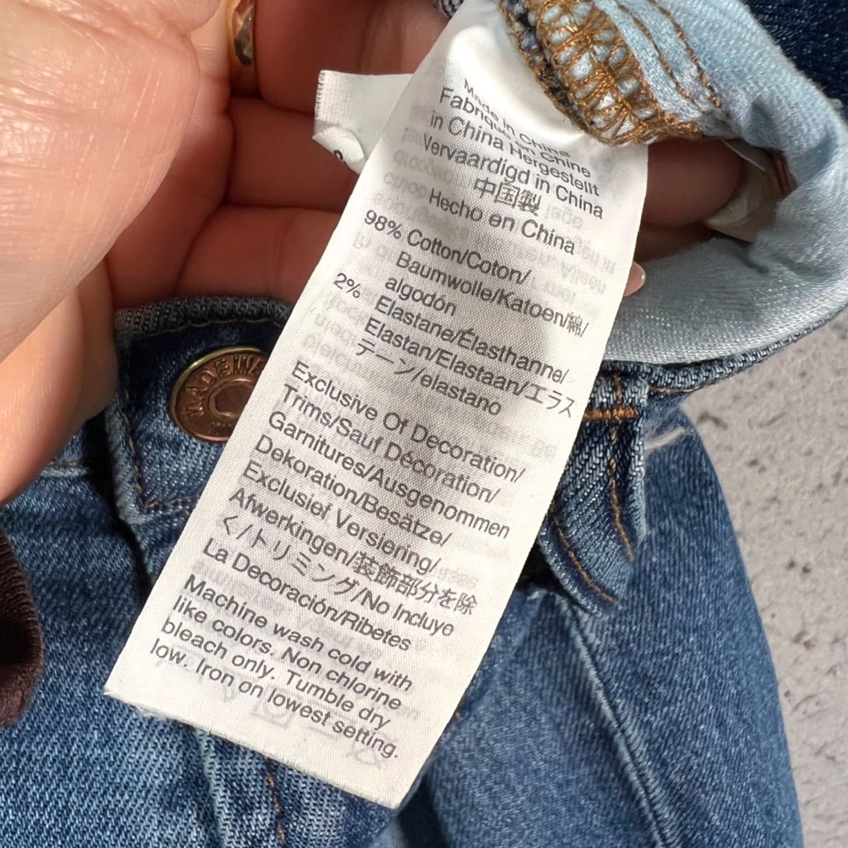 Madewell Madewell Jeans Womens 26 Crop Medium Wash Vintage High Rise 5-Pocket Denim Cotton Blend Blue Size 26" / US 2 / IT 38 - 5 Thumbnail