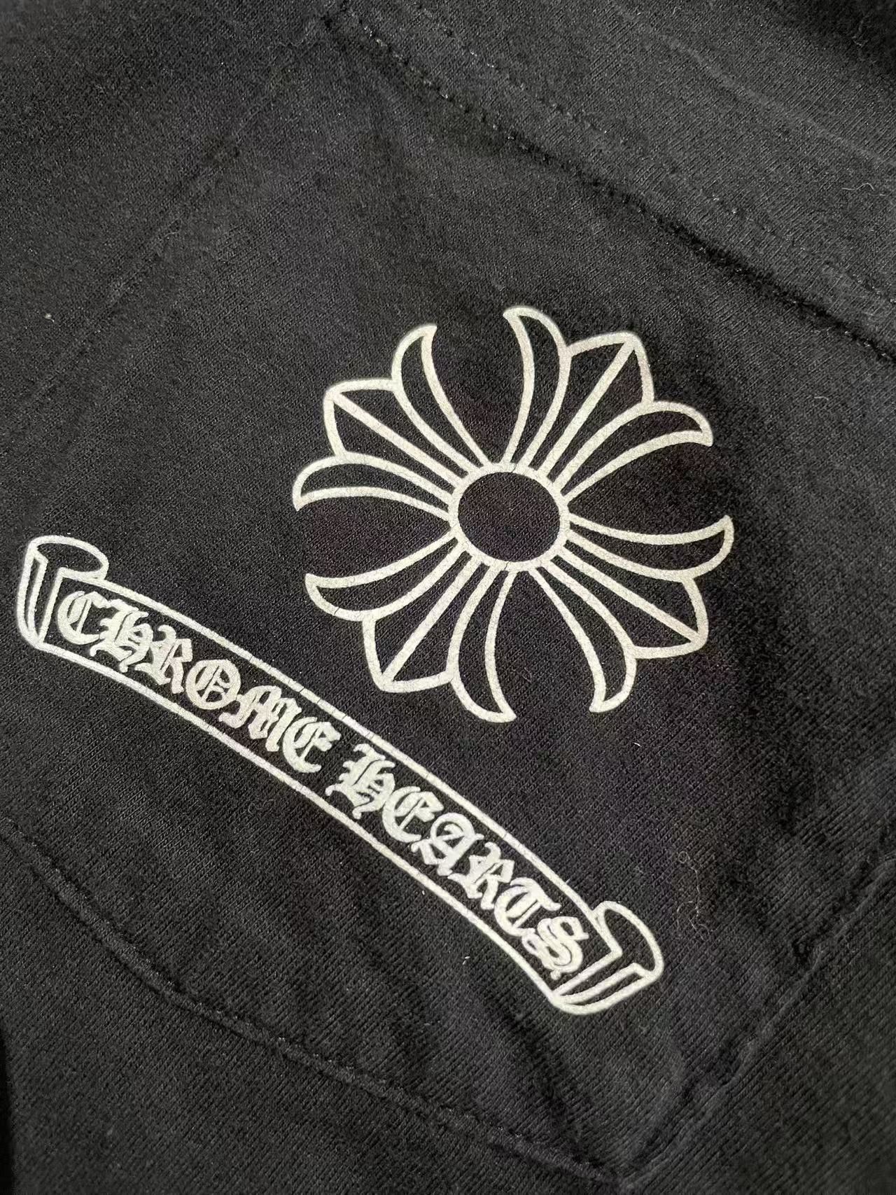 Chrome Hearts Chrome Hearts Back USA Script Dagger Logo Short Sleeve Tee Size US L / EU 52-54 / 3 - 3 Thumbnail
