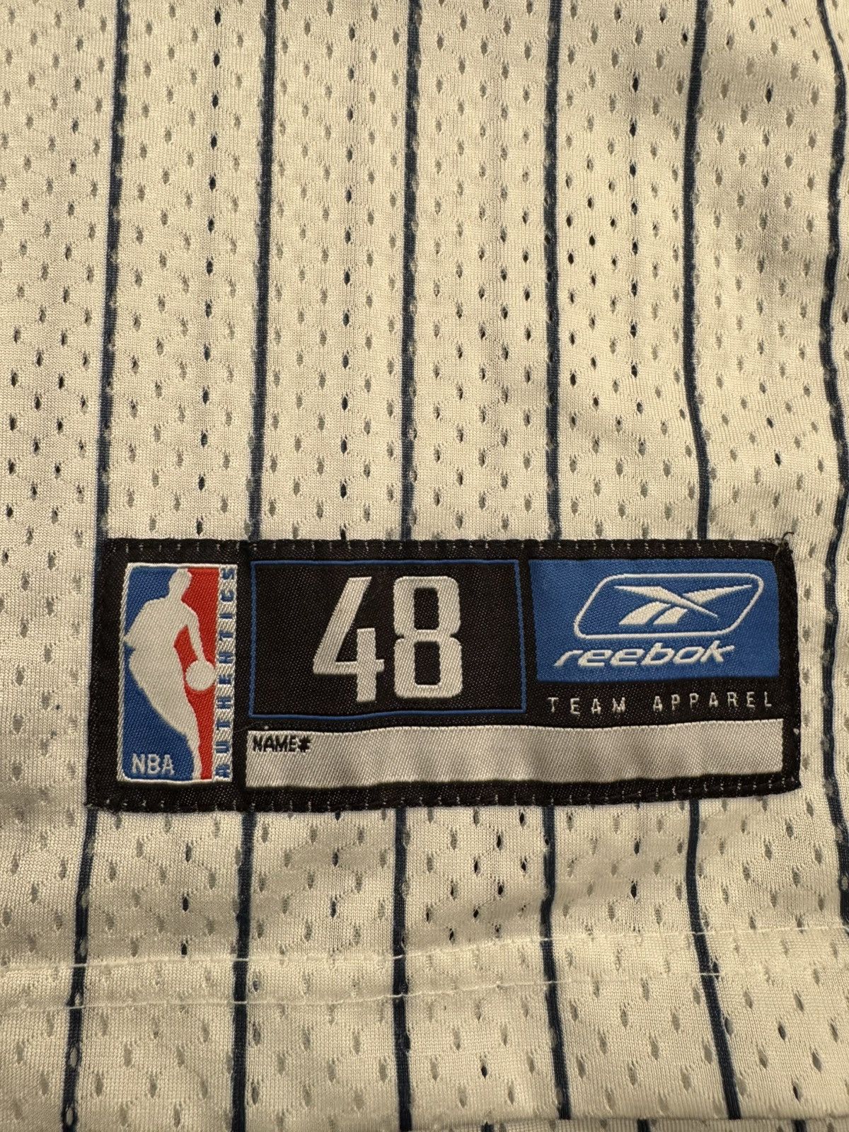 Reebok Vintage Indiana Pacers Jermaine O'Neal 7 NBA Stitched Jersey Size US XXL / EU 58 / 5 - 2 Thumbnail