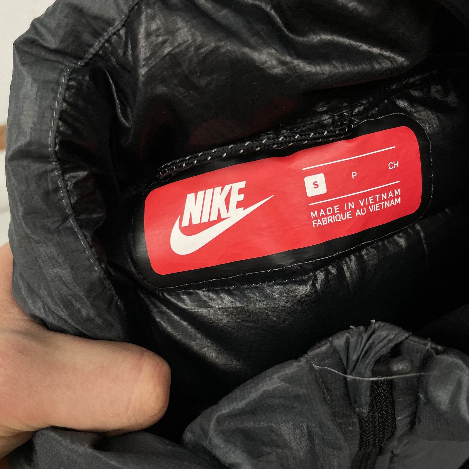 Nike Nike Men's Swoosh Gray Long Sleeve Full Zip Puffer Jacket S Size US S / EU 44-46 / 1 - 8 Thumbnail